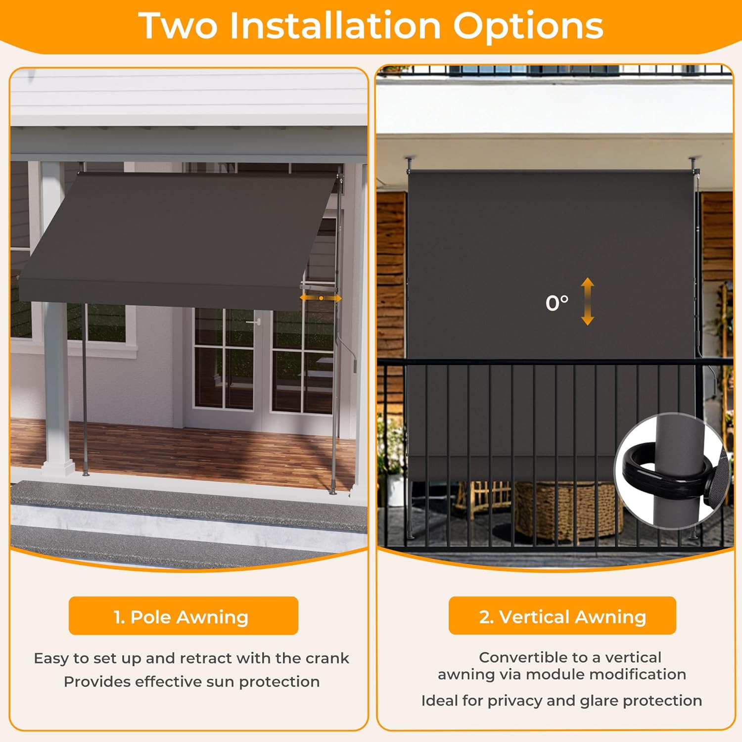 HOMEDEMO HD-Y1-B0G2XZ8B7D awnings - View #4
