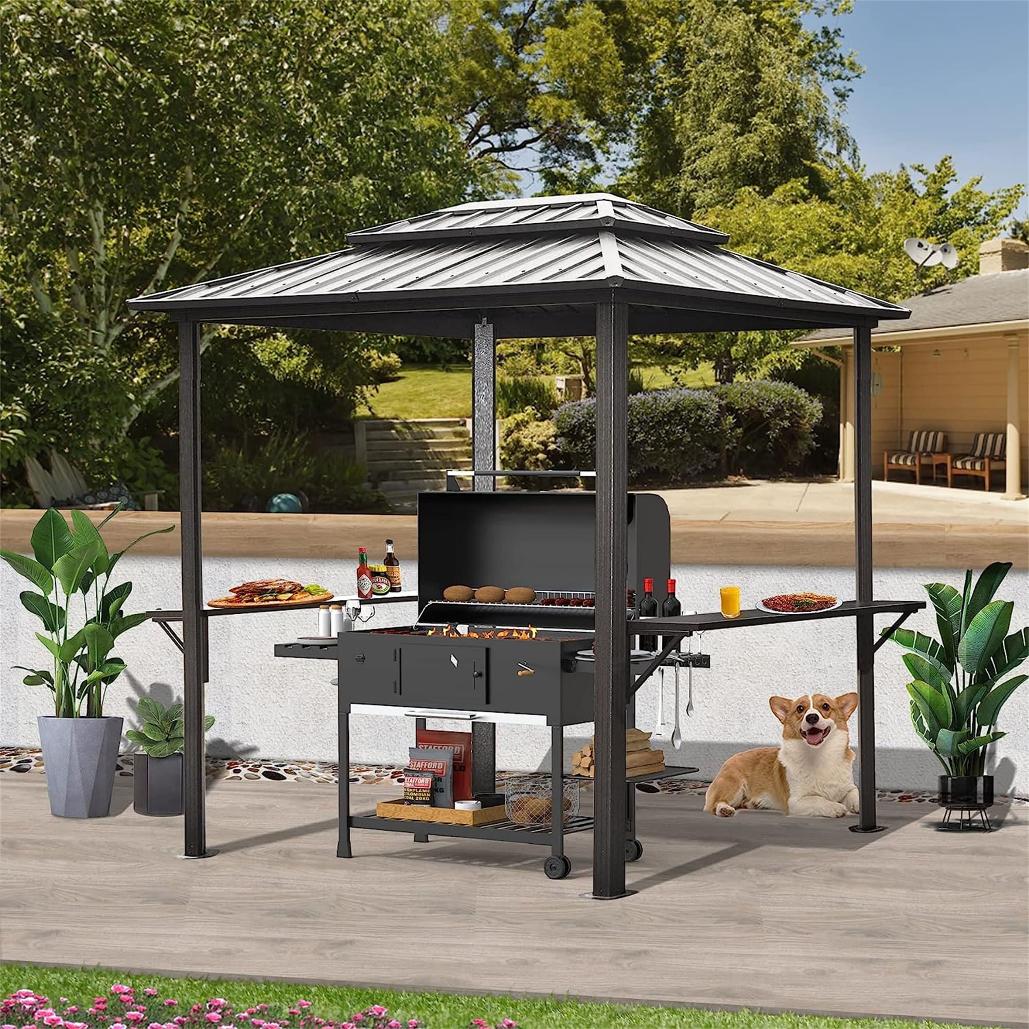 Siavonce ZX-S00038 Wood-Resin-Gazebos - View #2