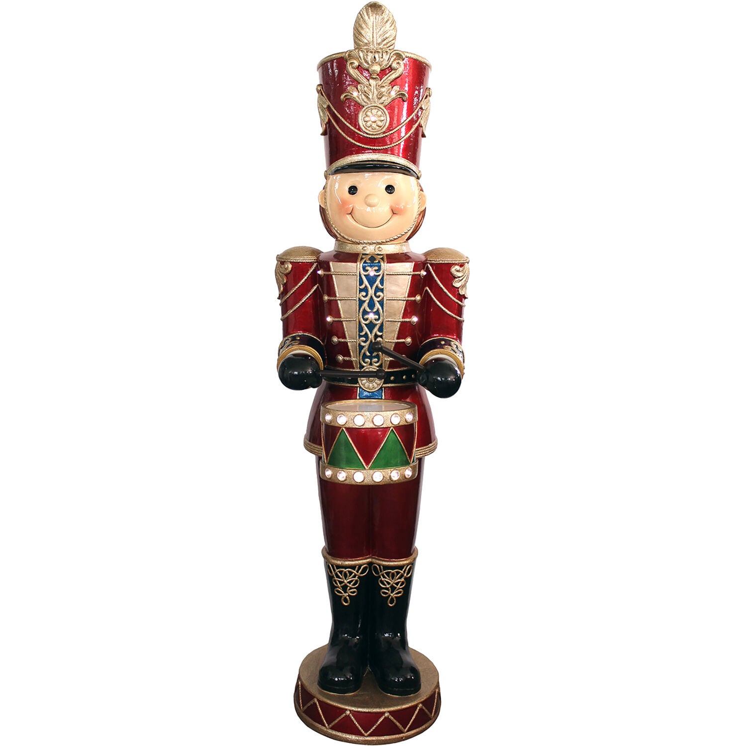 Fraser Hill Farm Lighted Musical Nutcracker Electrical Outlet Christmas ...