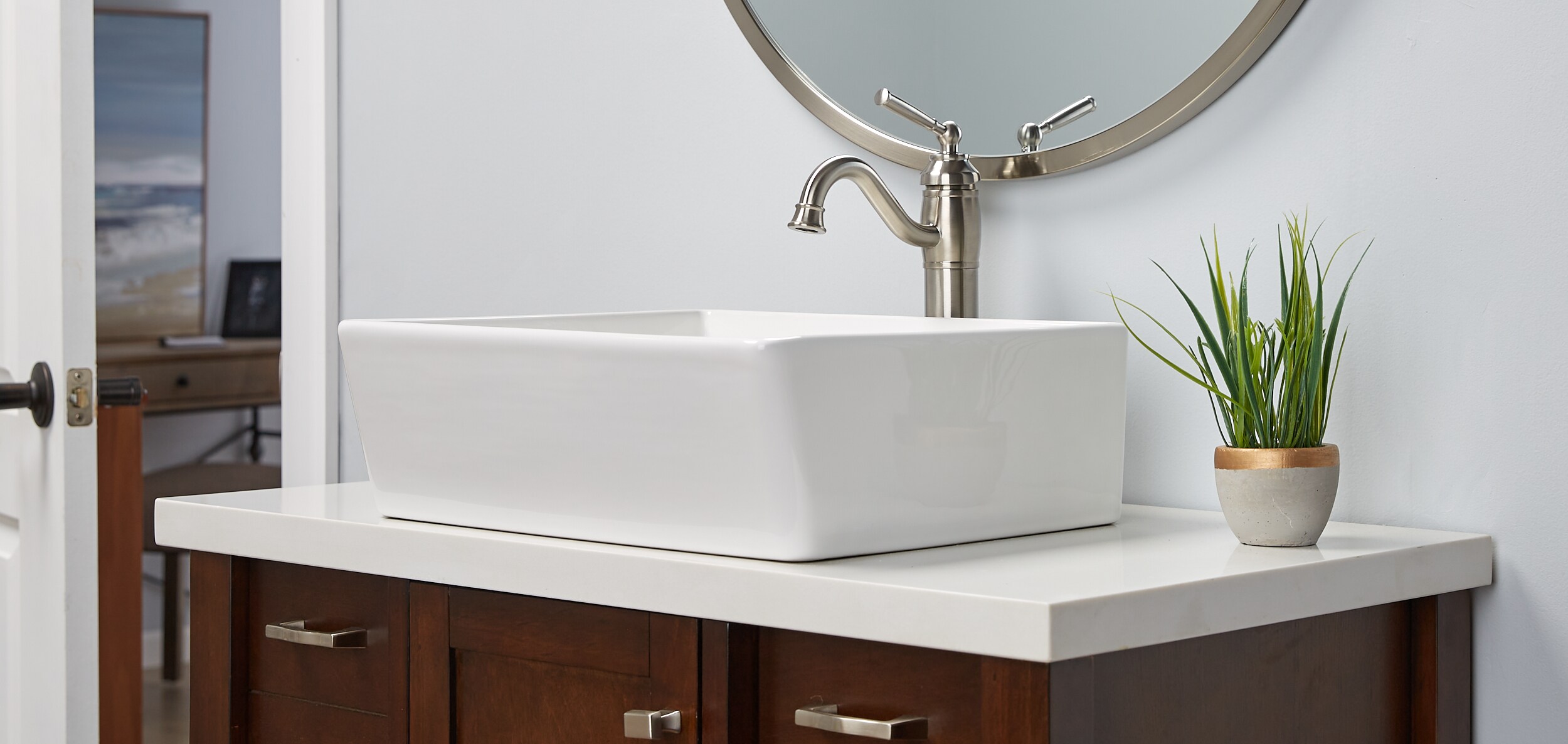 allen + roth 72-BVF11-BN-AR Lavatory-Faucets - View #4