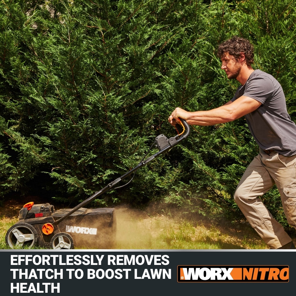 WORX 14 in Dethatcher in the Dethatchers department at Lowes