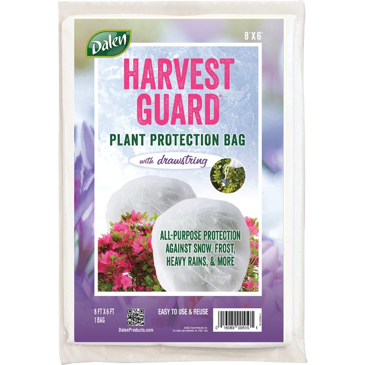 Dalen  Gardeneer Harvest-Guard 8 Ft. x 6 Ft. Spun Bond Plant Protector - 1 Each