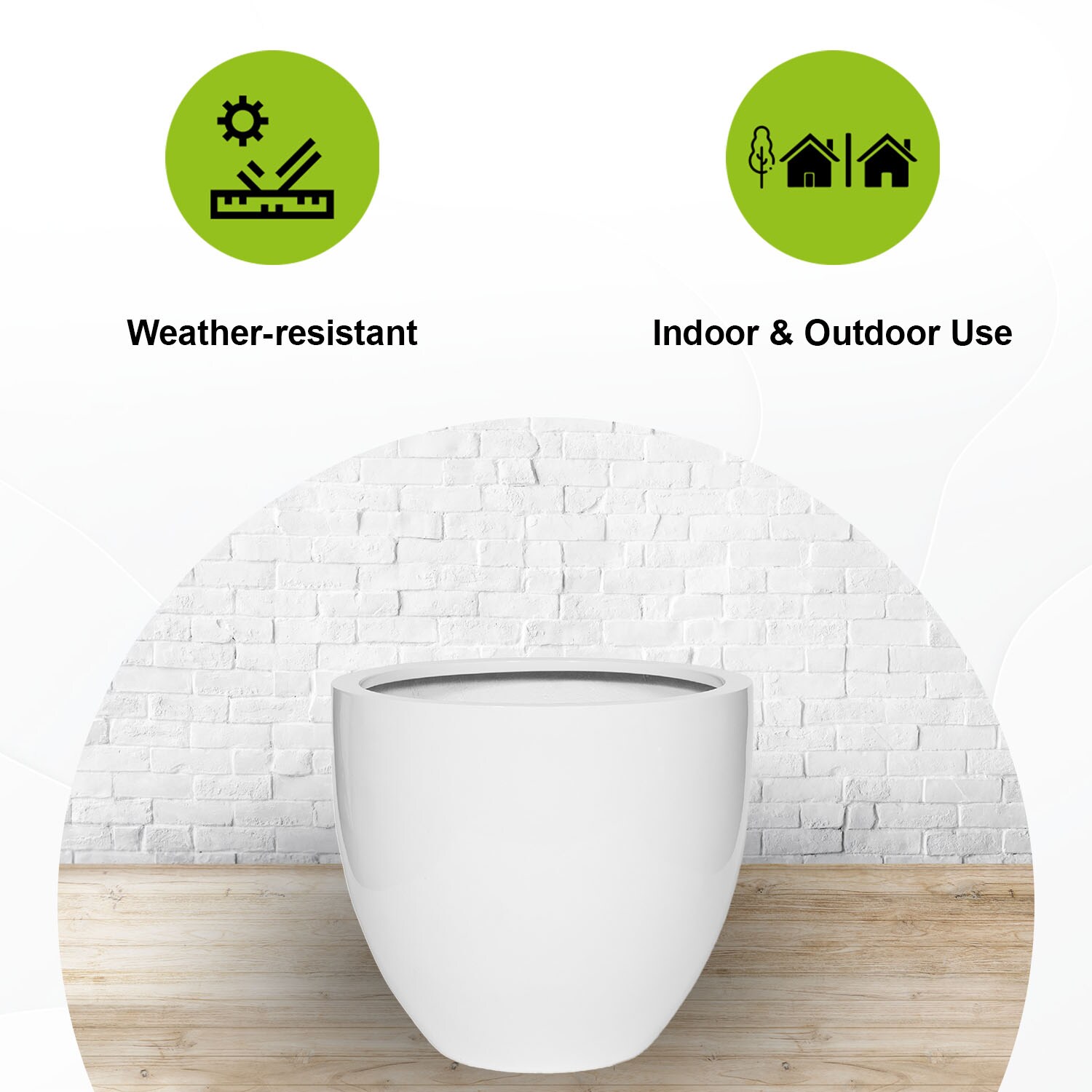 Pottery Pots E1335-S1-01 Planter-Window-Box - View #4