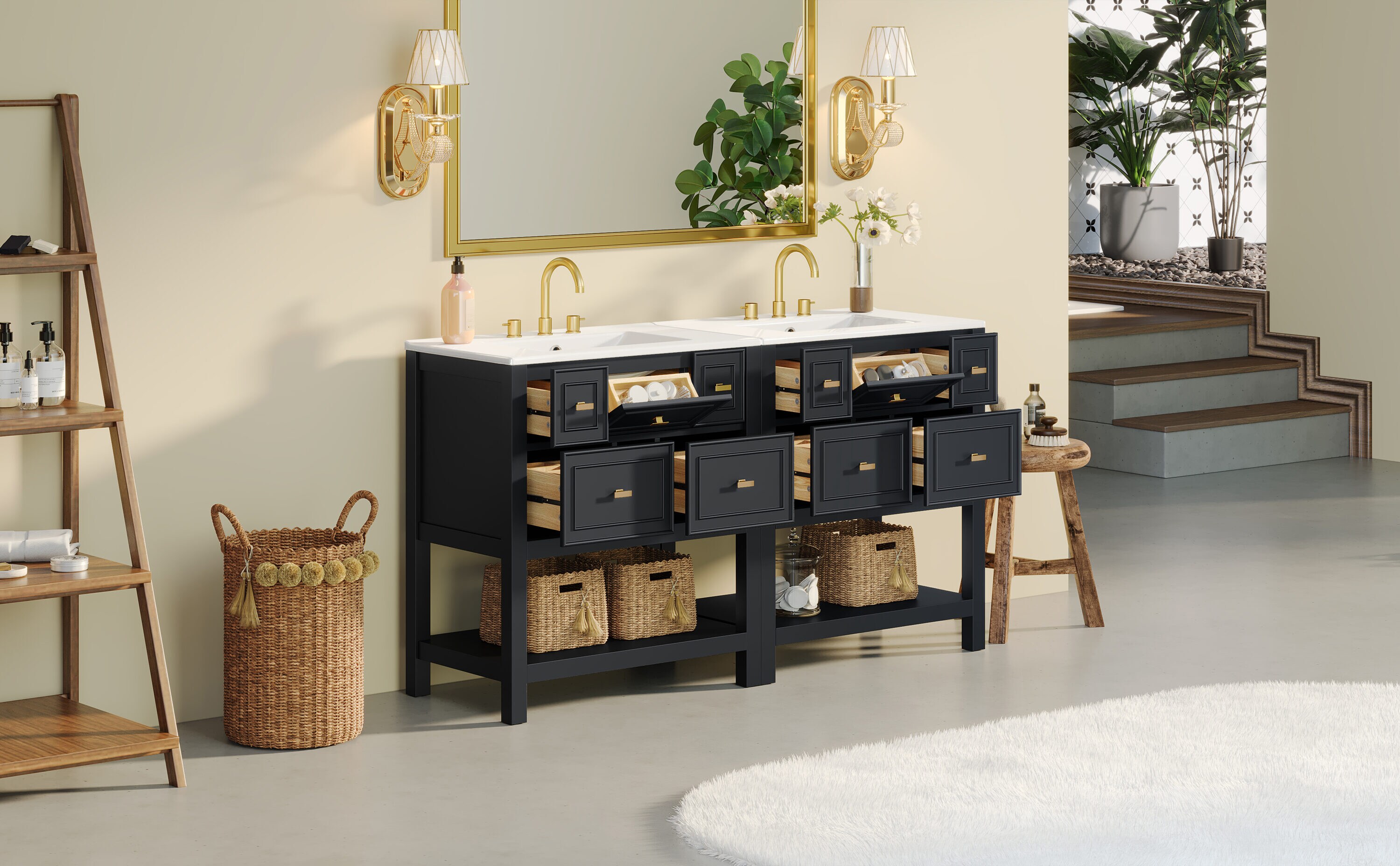 ModernLuxe L3P-N710SS00004B Bath-Vanity-Combo - View #16