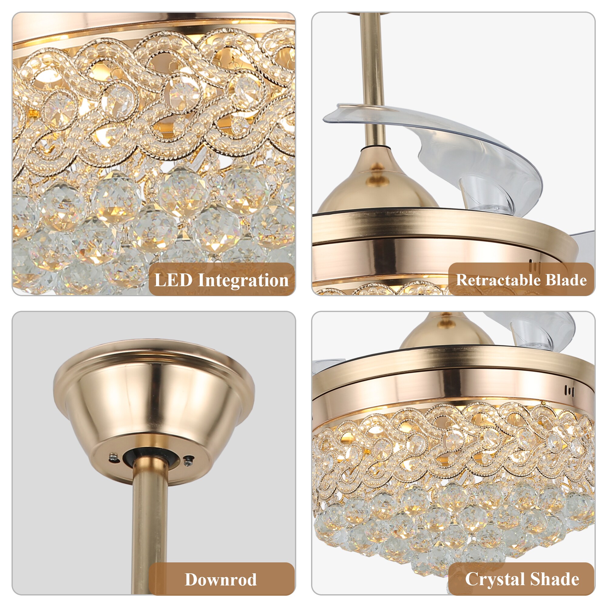 Cusp Barn BD4203-G Ceiling-Fans - View #7