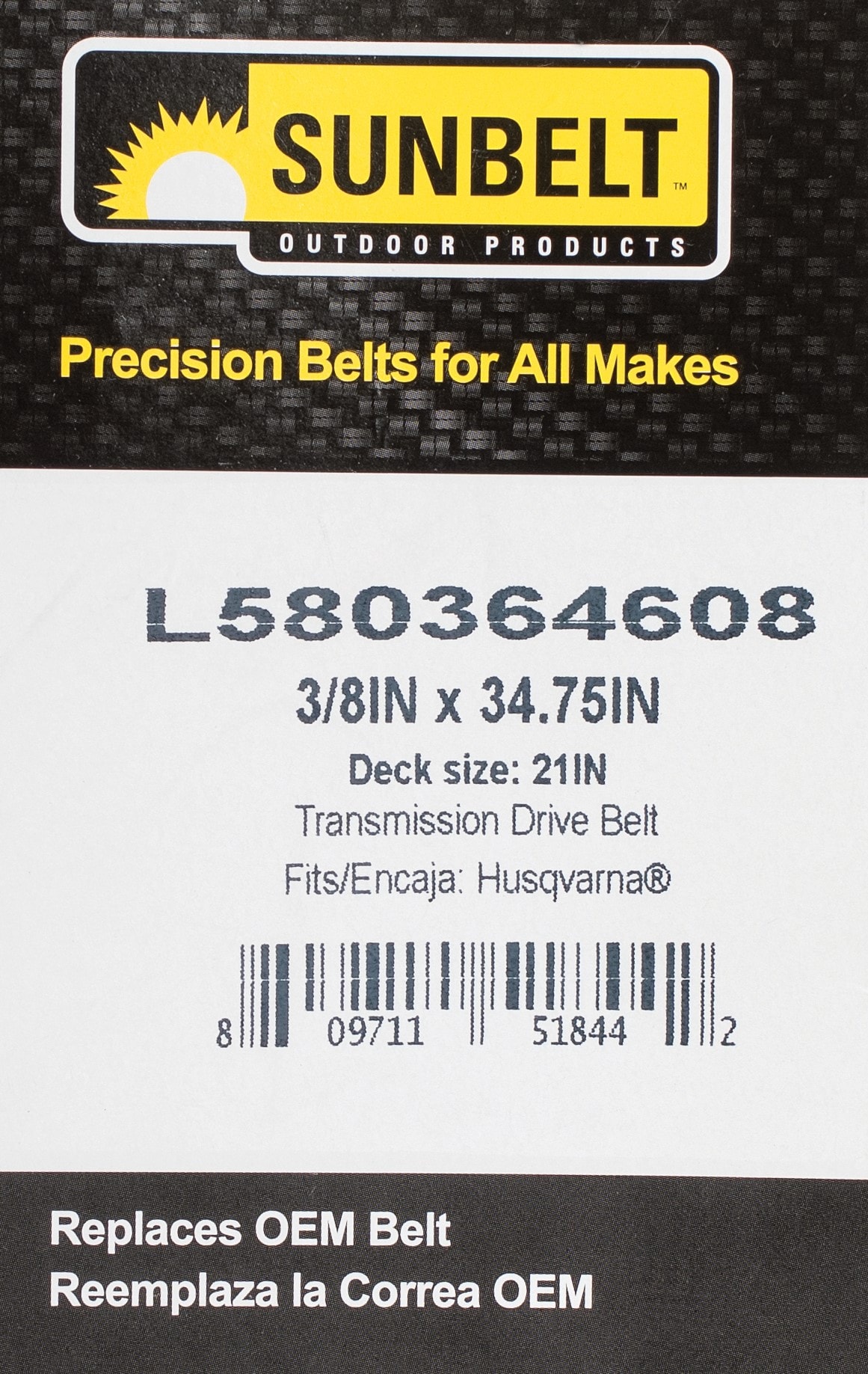 Sunbelt L580364608 Riding-Mower-Belts - View #5