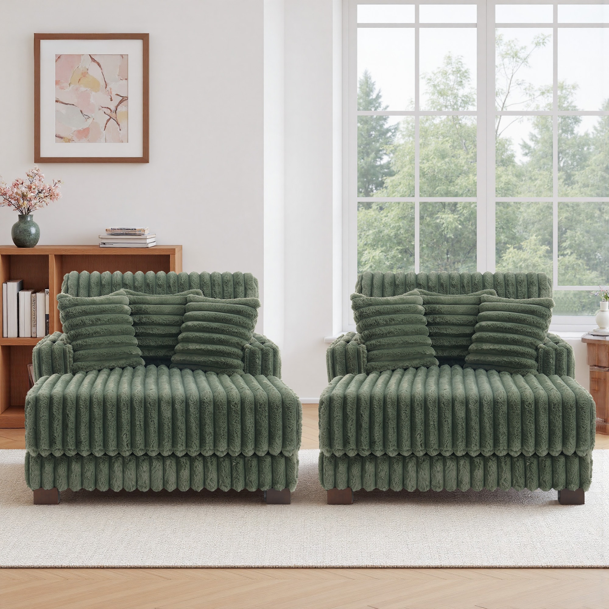 Dreamsidea LS-CH65-RH-GRE-2 Chaises-Settees - View #2