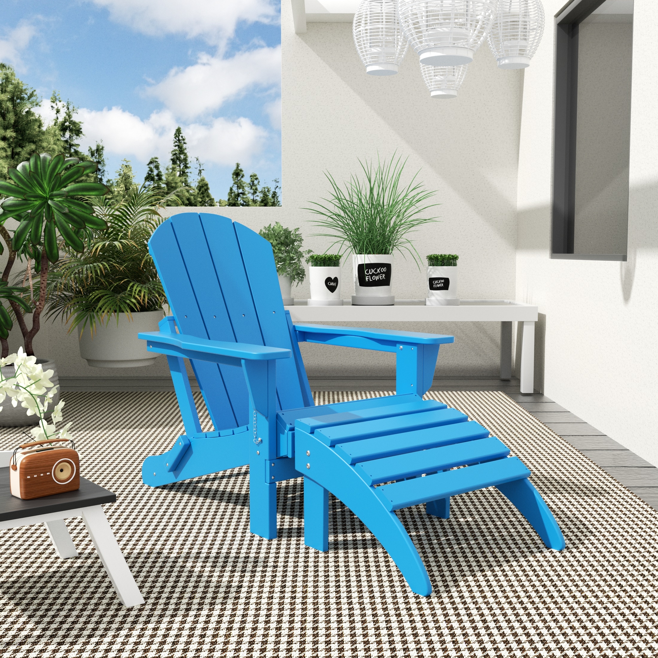 Westin Furniture 2001ADOT-PB Patio-Chairs - View #2