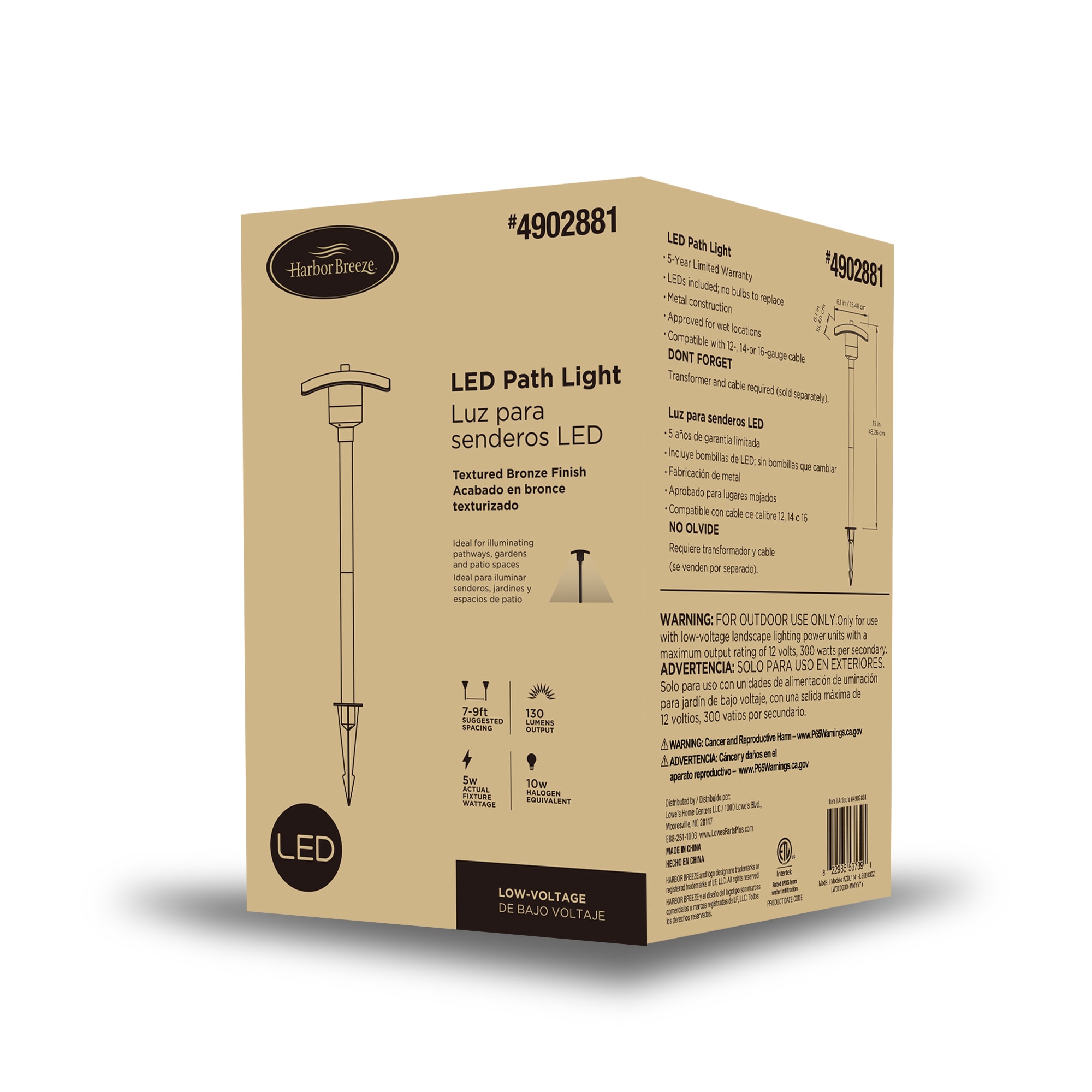 Harbor Breeze ZDL1141-L5K8030Z Path-Lights - View #4