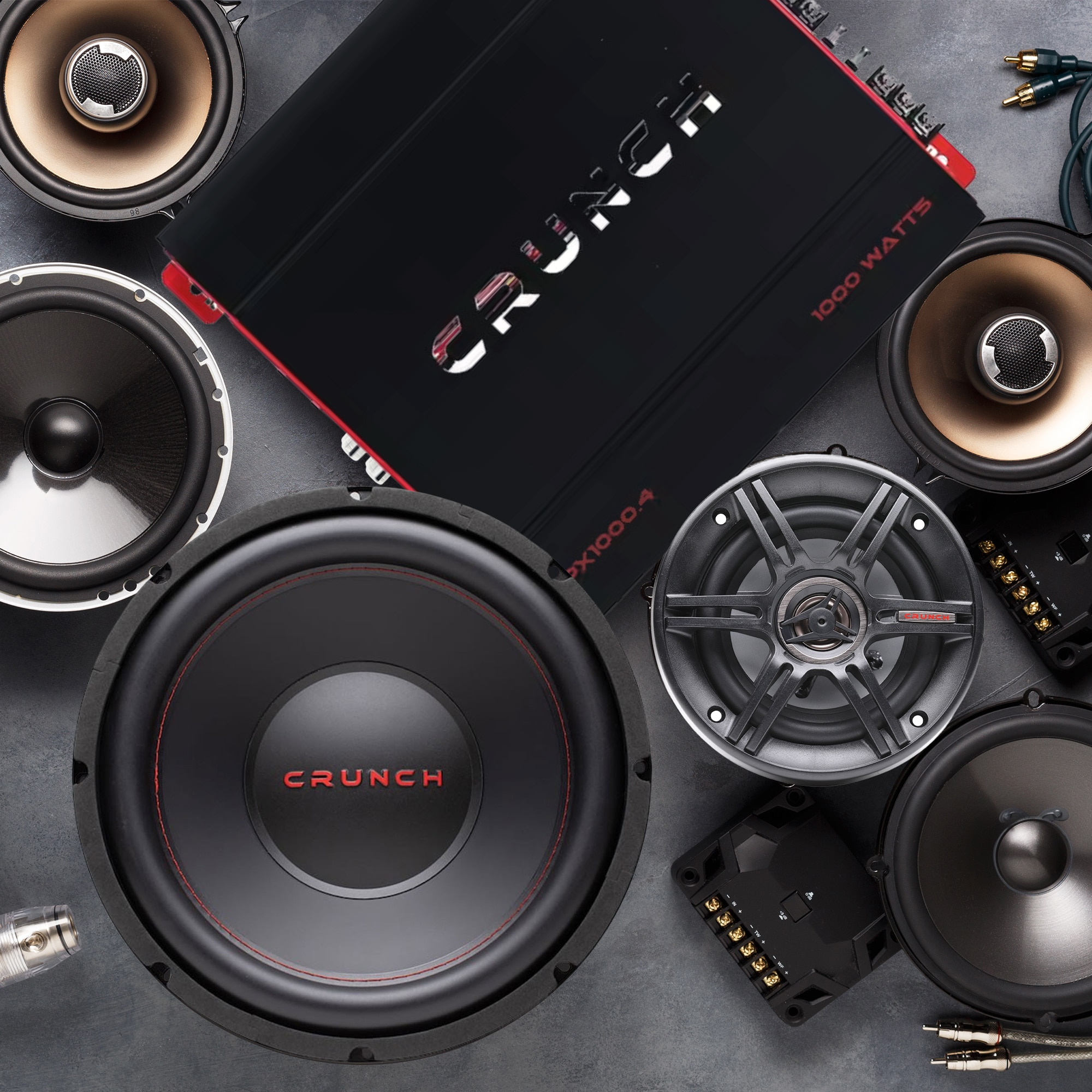 Crunch PX-1000.4 Mobile-Audio - View #3