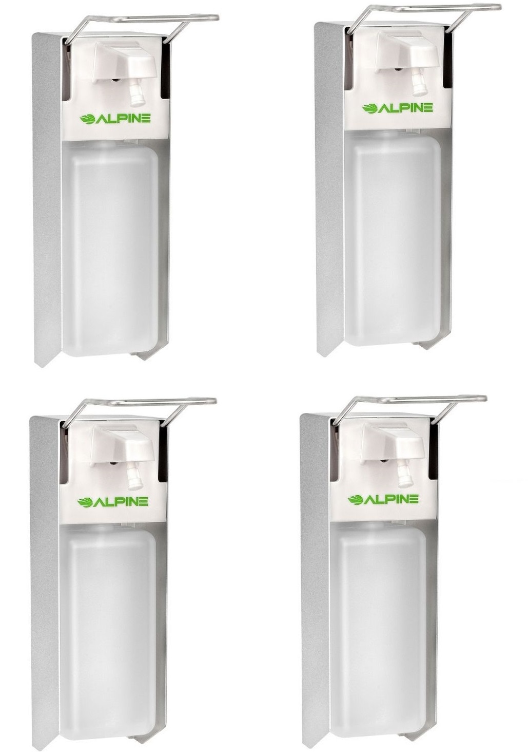 Alpine Industries 4-Pack 33.62-oz Touch-Free Hand Sanitizer Dispenser ALP4322-2PK Uae Electronic uaeelectronic.com