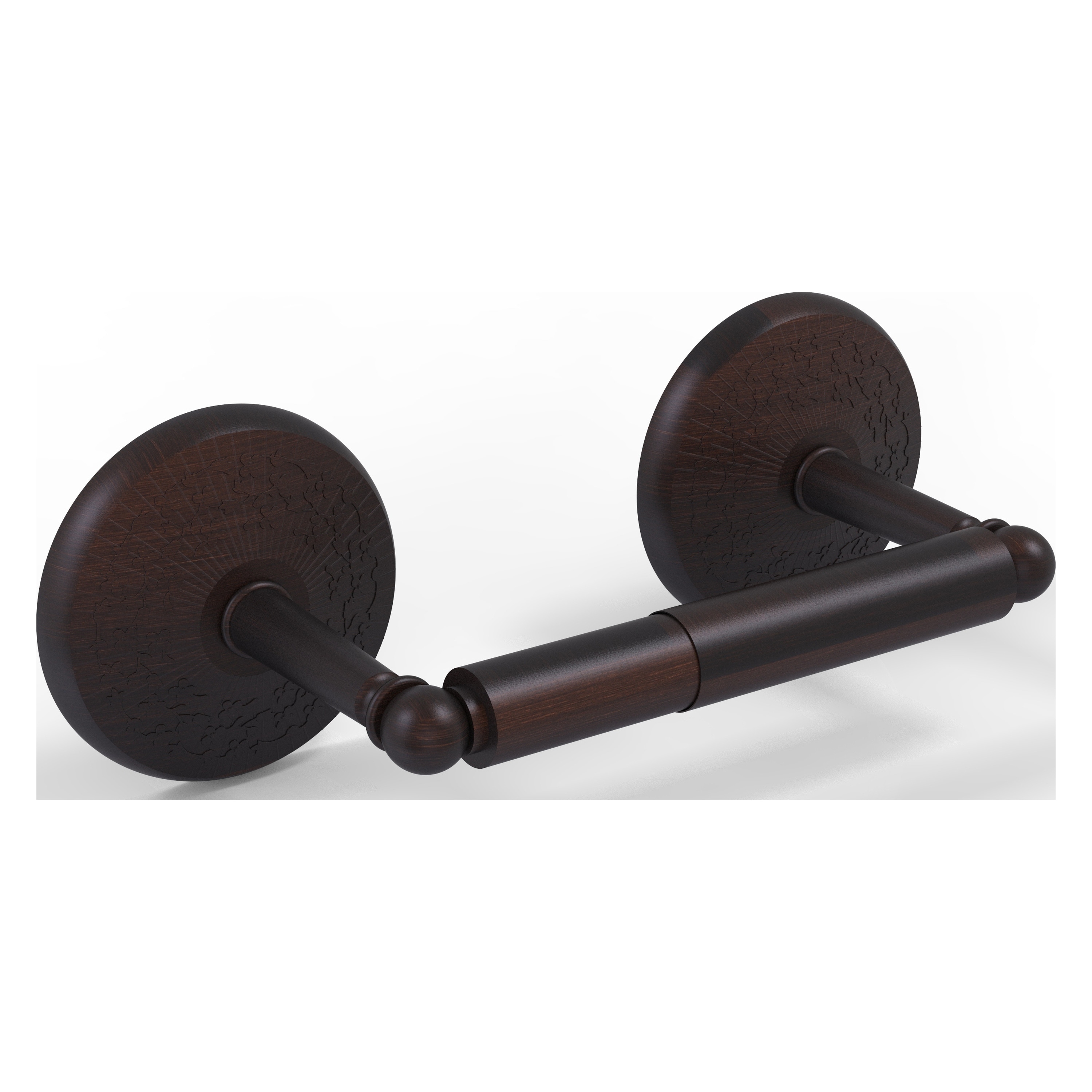 Allied Brass MC-24-VB Monte Carlo Venetian Bronze Wall mount Double post Toilet Paper Holder 1 -Rolls with Storage