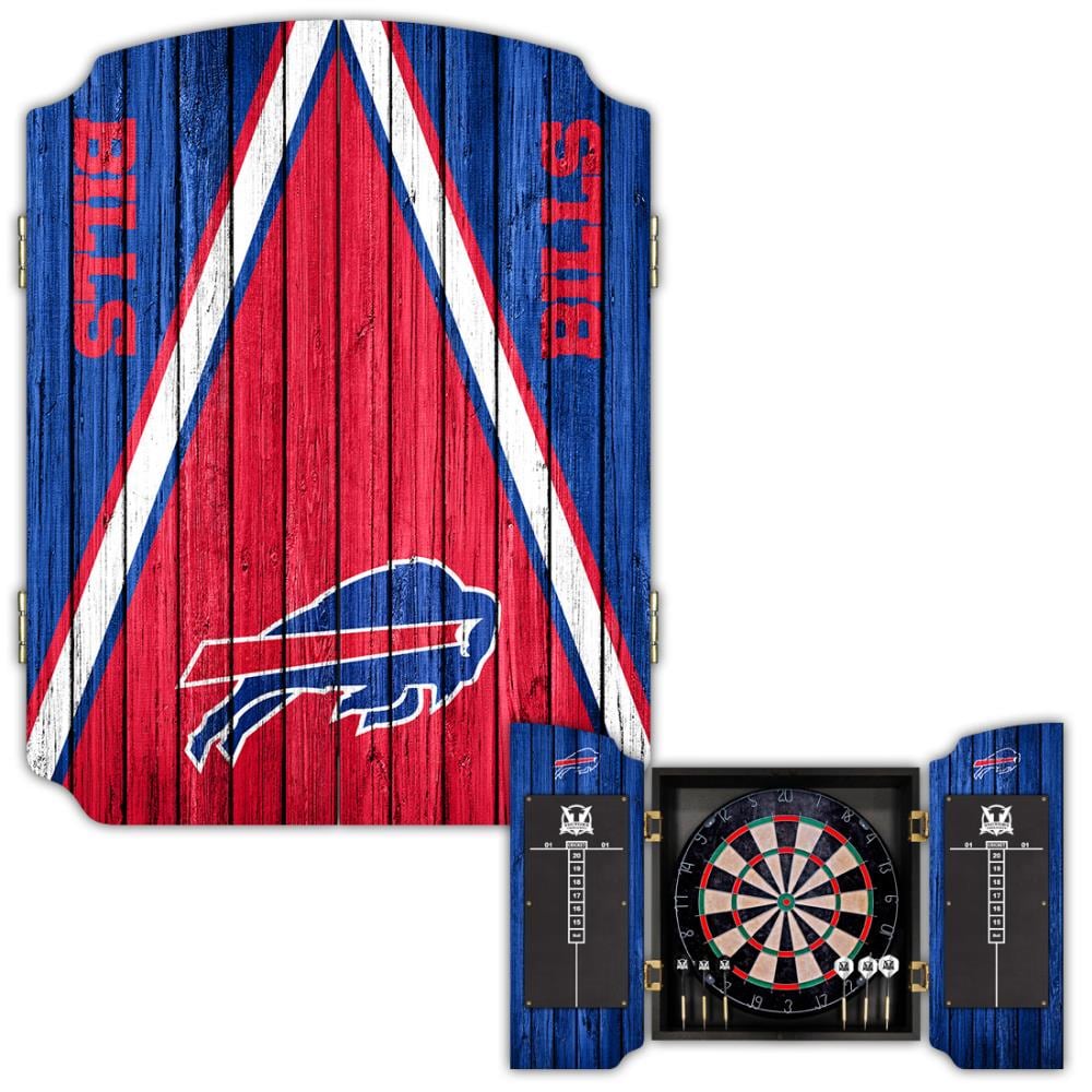 Victory Tailgate Buffalo Bills NFL Dartboard Cabinet in the Dartboards  department at