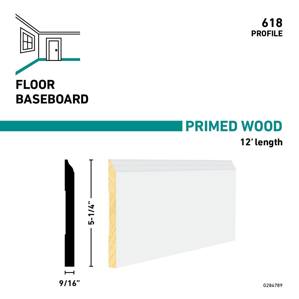 RELIABILT 618-PFJ12 Baseboard-Moulding - View #3