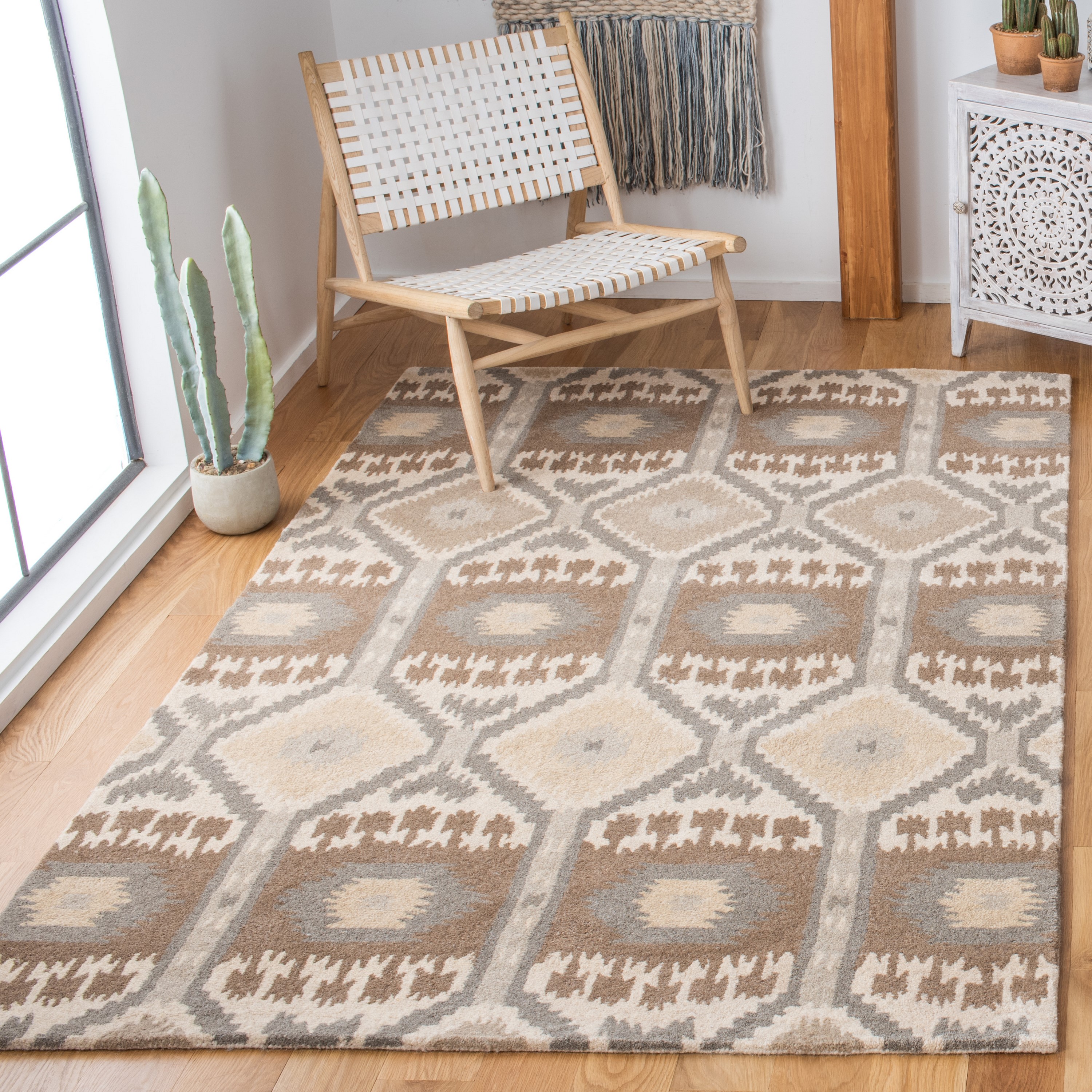 Wyndham 6' x 9' Hand-Tufted Wool Area Rug