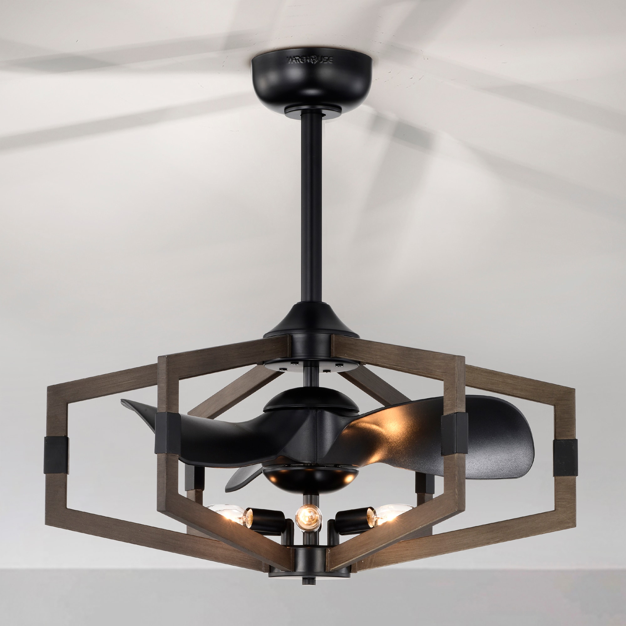 Home Accessories Inc DW01W27IB Ceiling-Fans - View #3