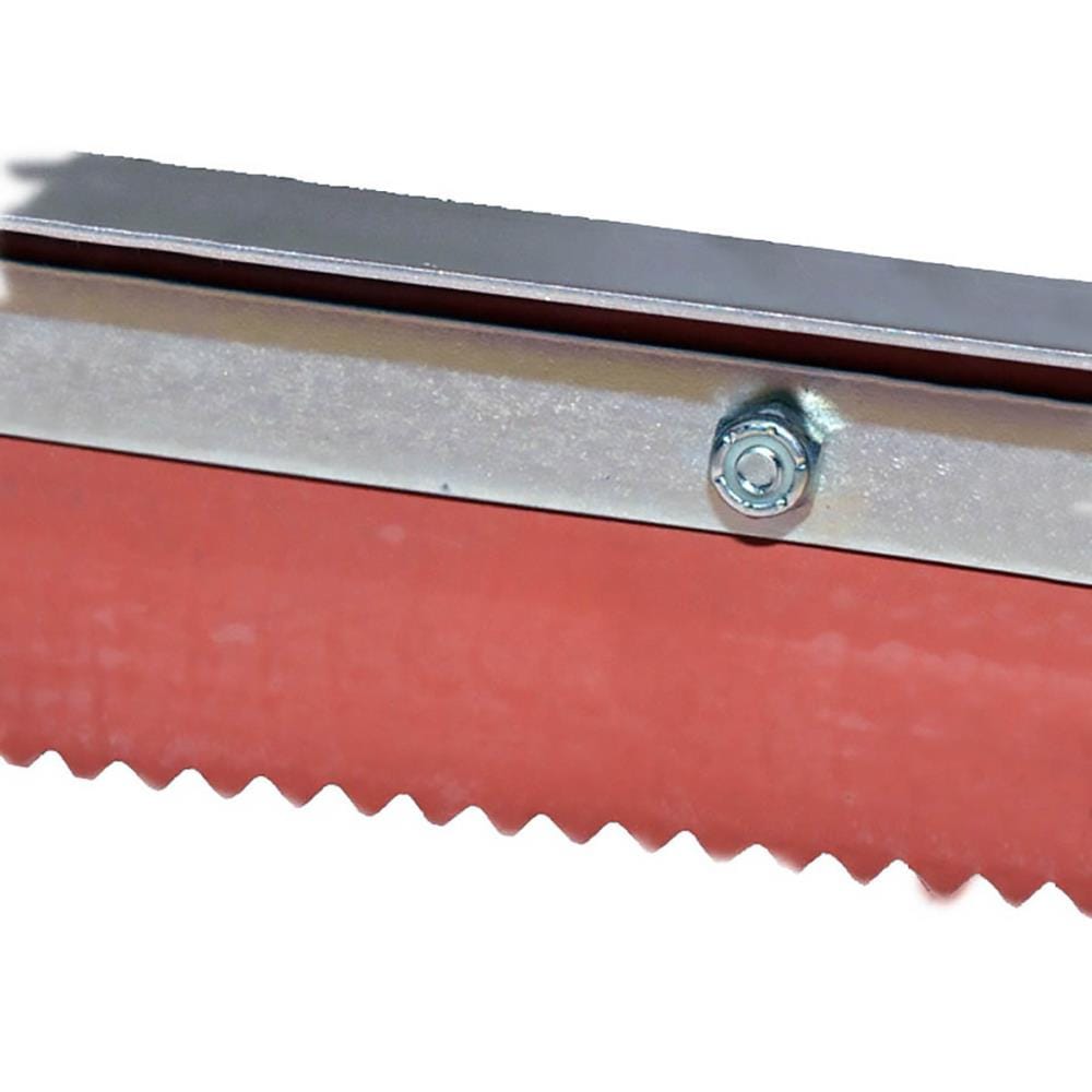 Red Notch Floor Squeegee with Frame