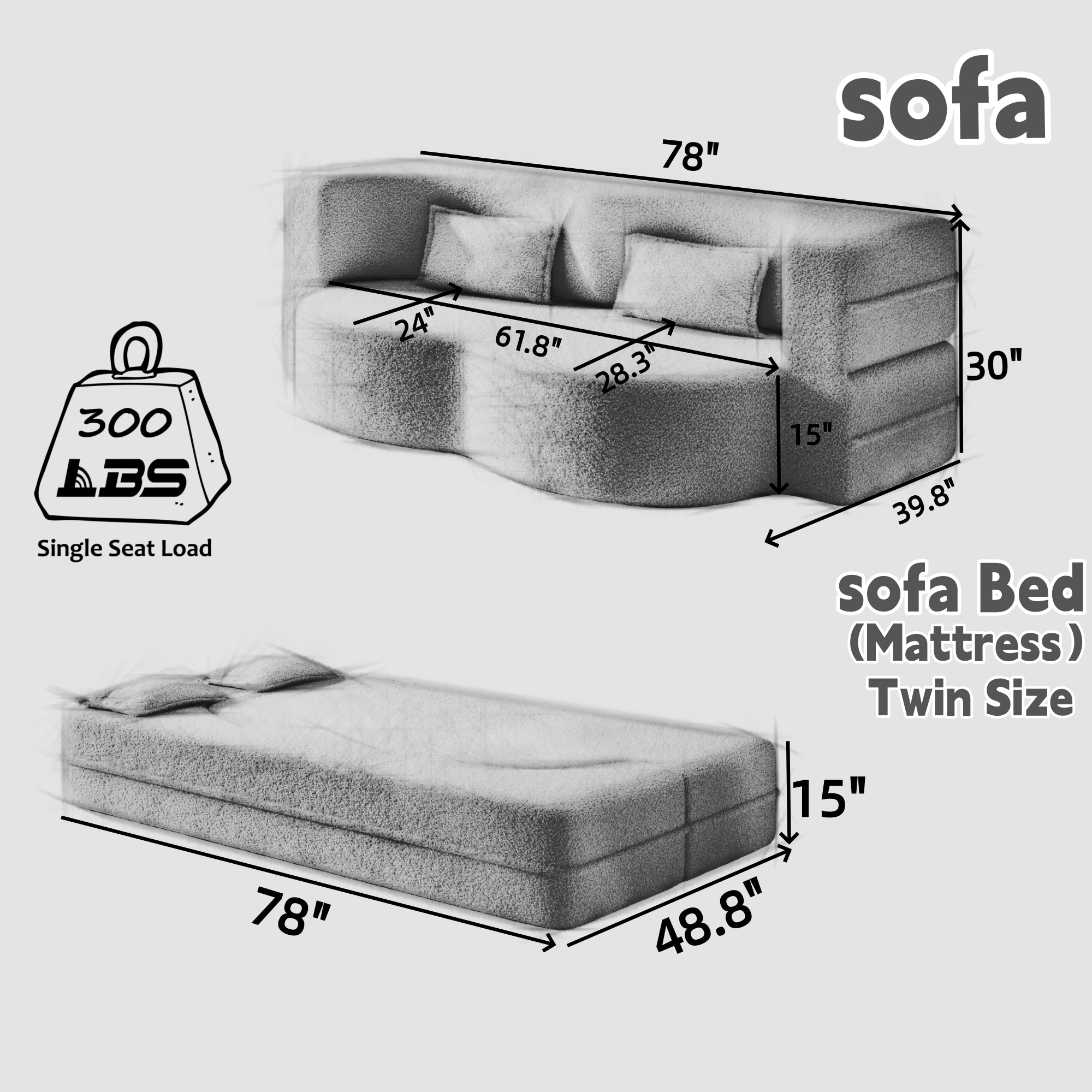 LUXEYARD DS-X-0320SOED103 Sofas-Loveseats - View #7