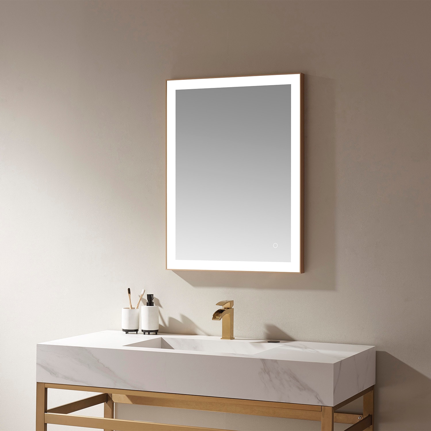 Vinnova 814024R-LED-GF Framed-Bath-Mirrors - View #3