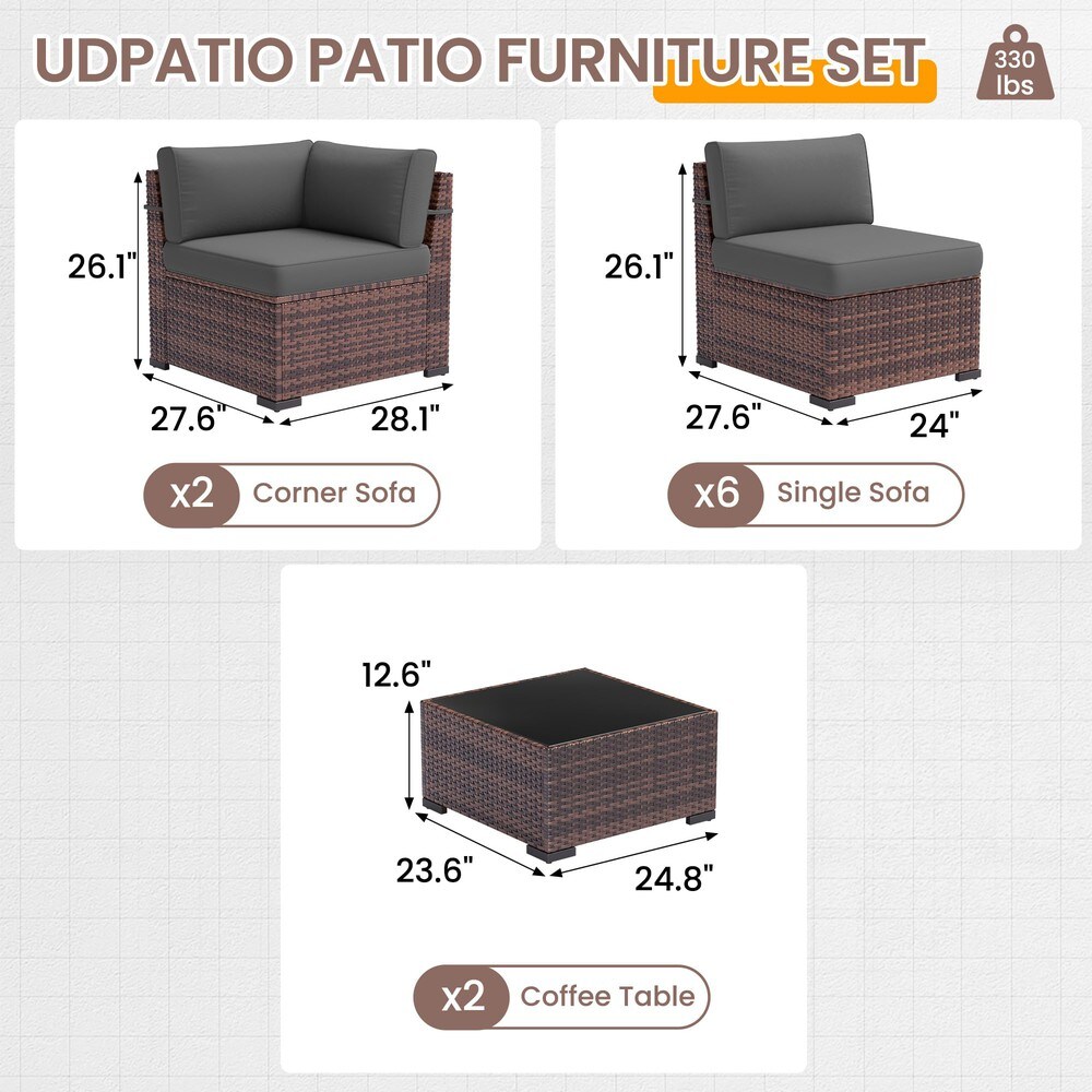 UDPATIO 748421739382 Patio-Conversation-Sets - View #5