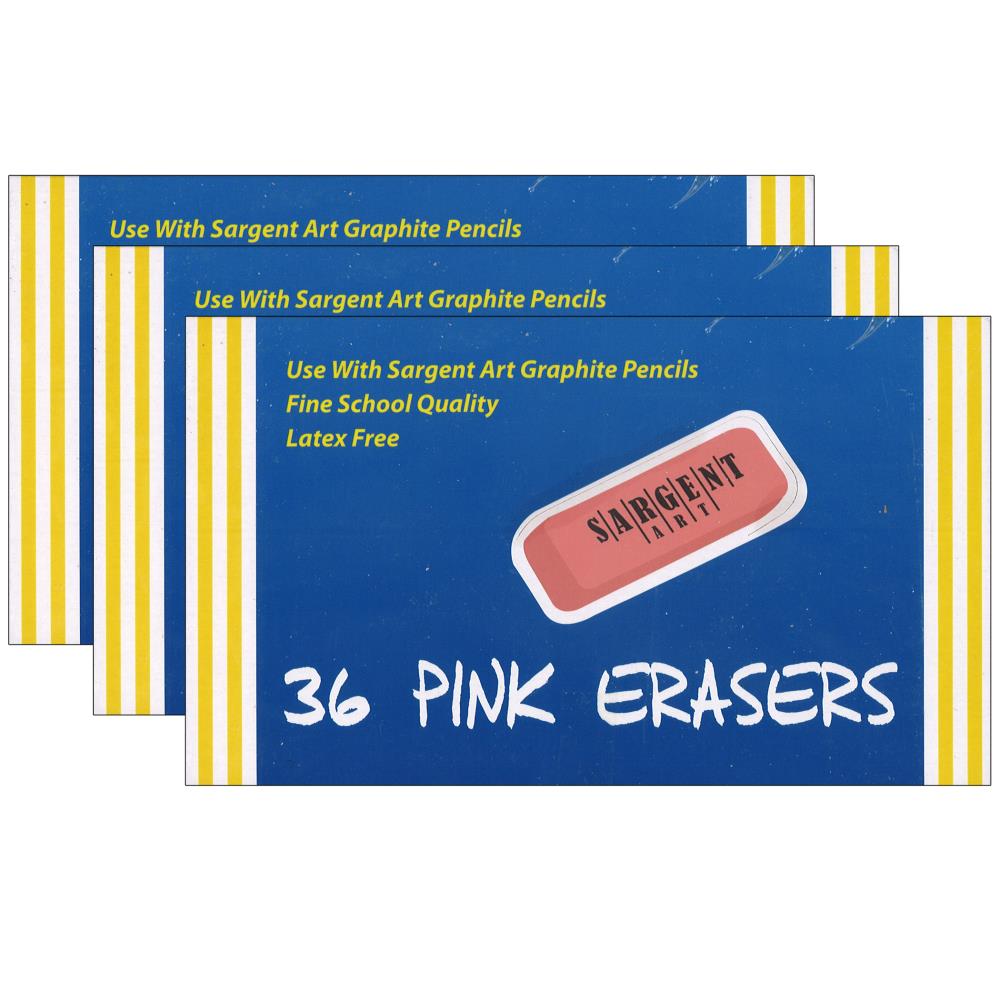 Sargent Art Eraser Packs
