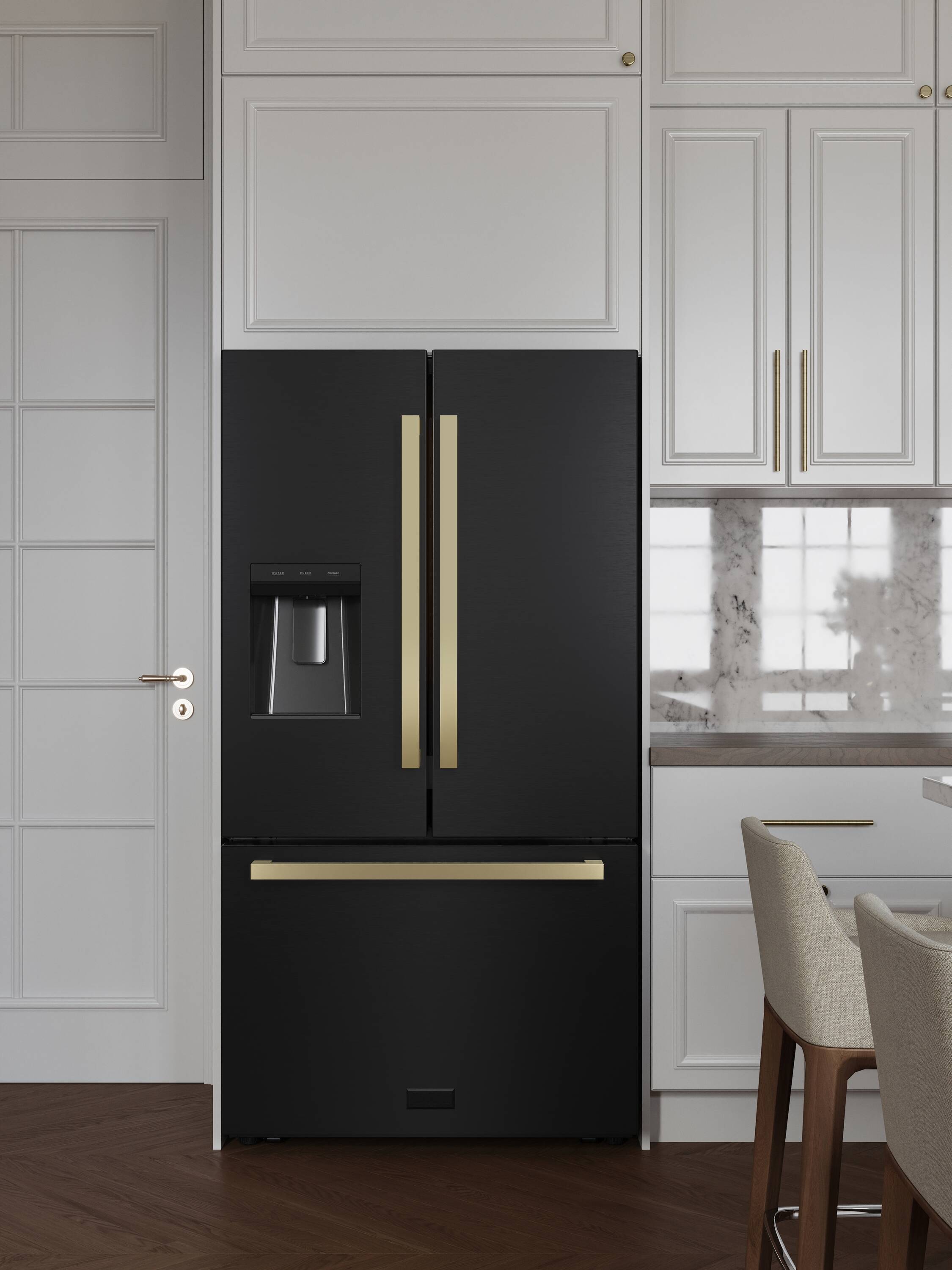 ZLINE KITCHEN & BATH RSMZ-W36-BS-FCB French-Door-Refrigerators - View #7