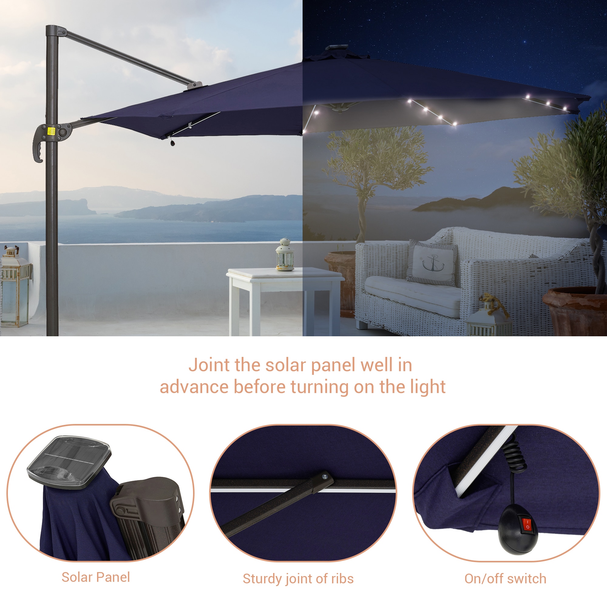 ACEGOSES LW-PCT-JC12L-LED Umbrellas-2 - View #8