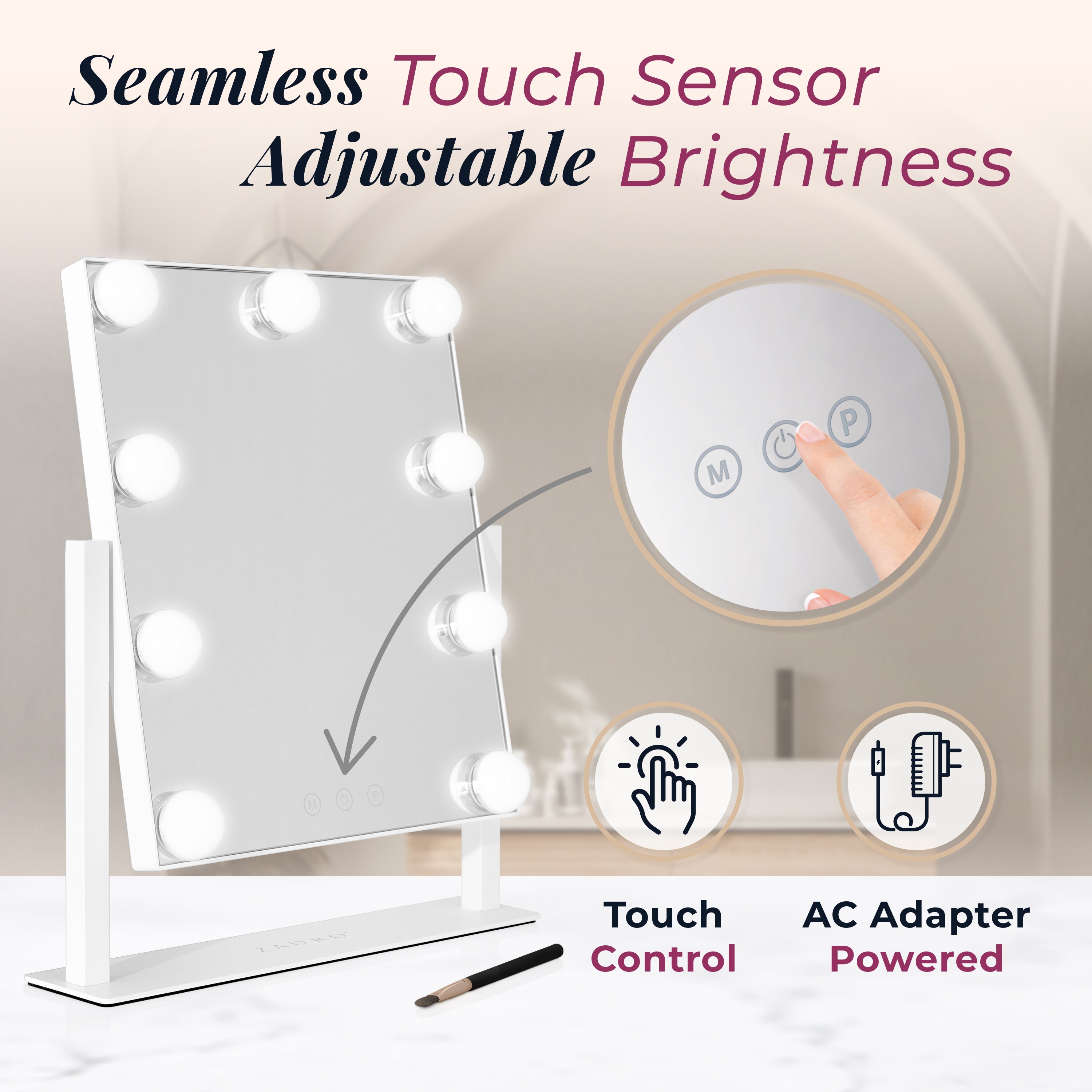 Zadro HLVART11 Makeup-Mirrors - View #18