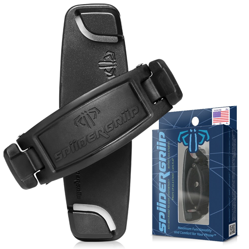 SPIIDERGRIIP SPG-59273 Universal Black Phone Grip