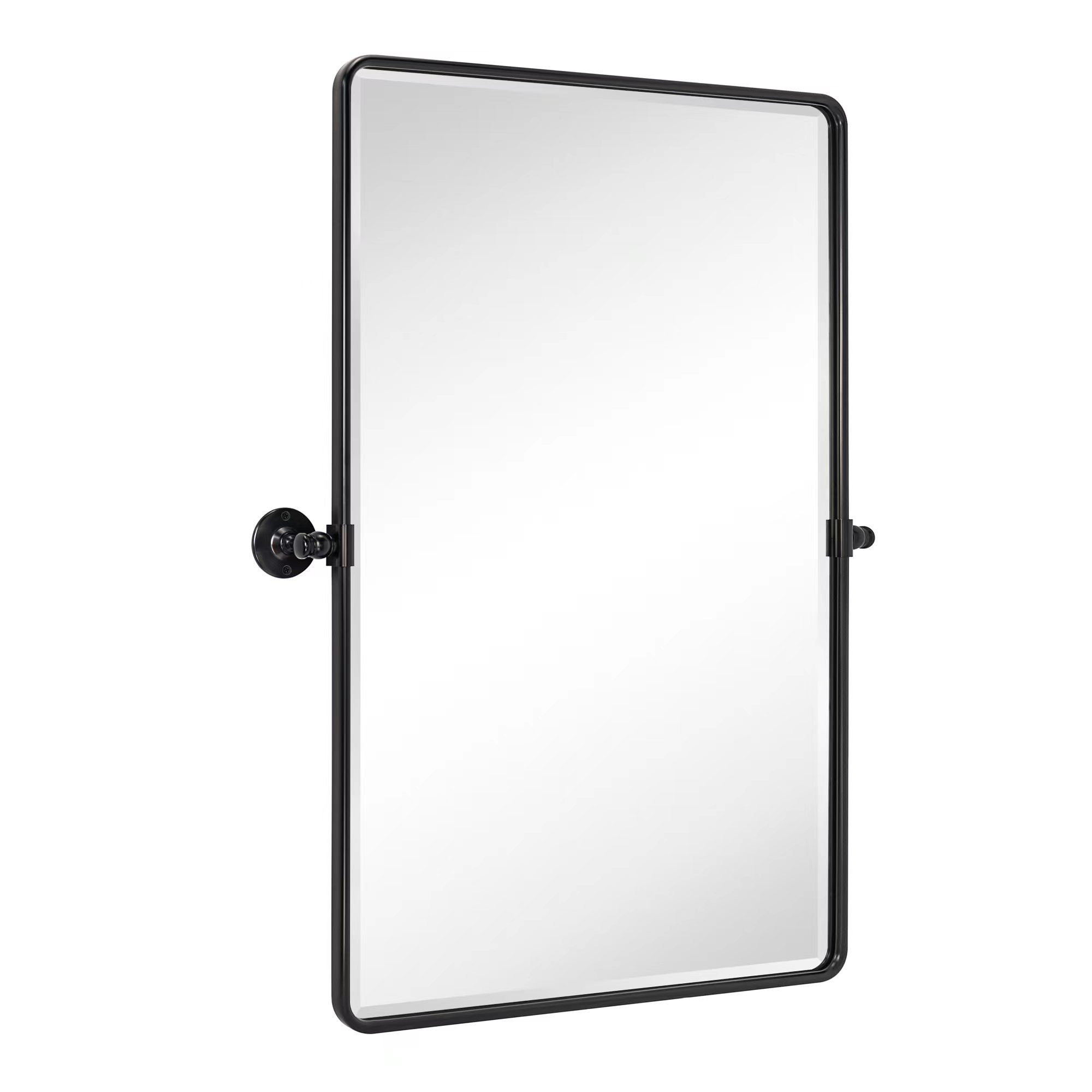 TEHOME GC-00418 23-Inches x 35-Inches Beveled Rectangle Tilting Bathroom Vanity Mirror ( Oil Rubbed Bronze )
