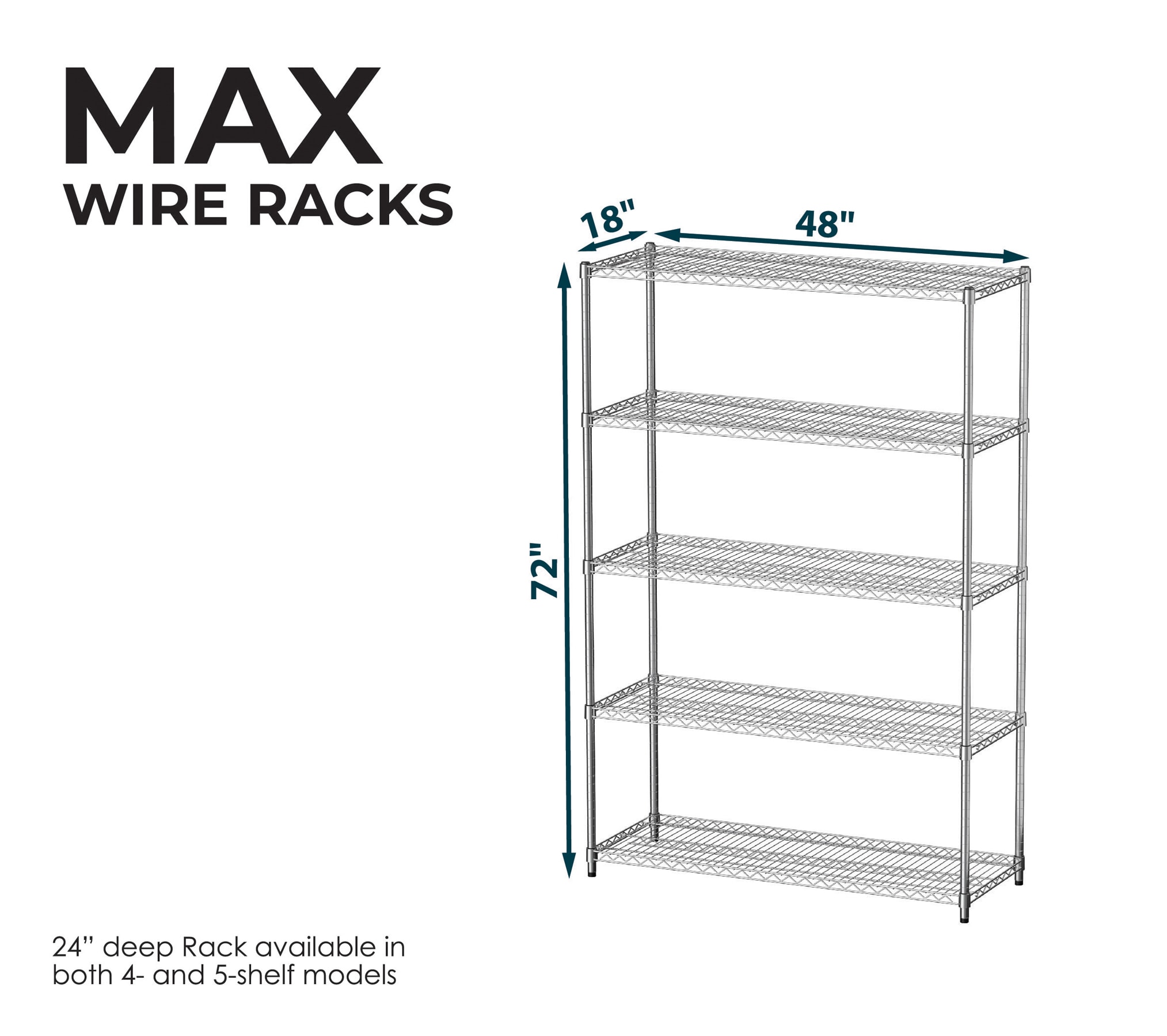 Everest ERS5AMCS Free-Standing-Shelving - View #2
