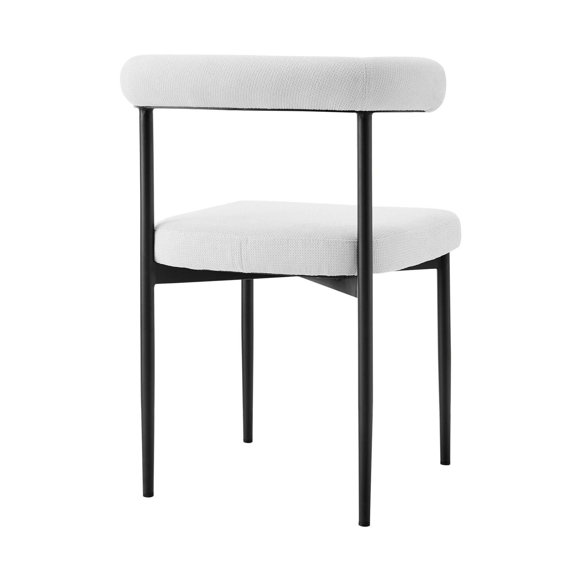 Armen Living LCSNSIBLKCR Dining-Chairs - View #4
