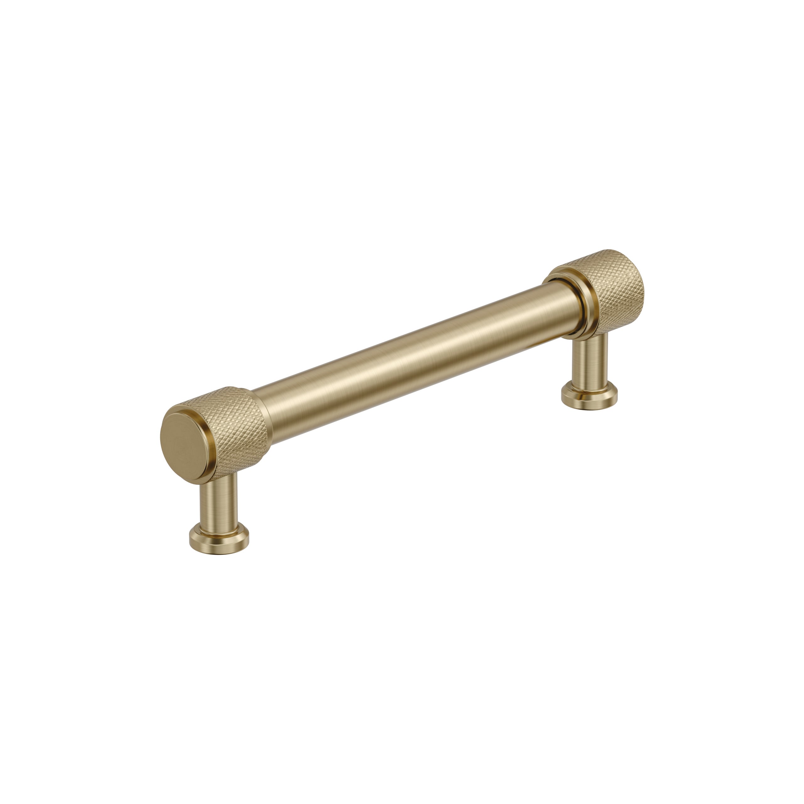 Amerock BP37744BBZ Faraday 5-1/16-in , 128mm Center to Center Golden Champagne Cylindrical Bar