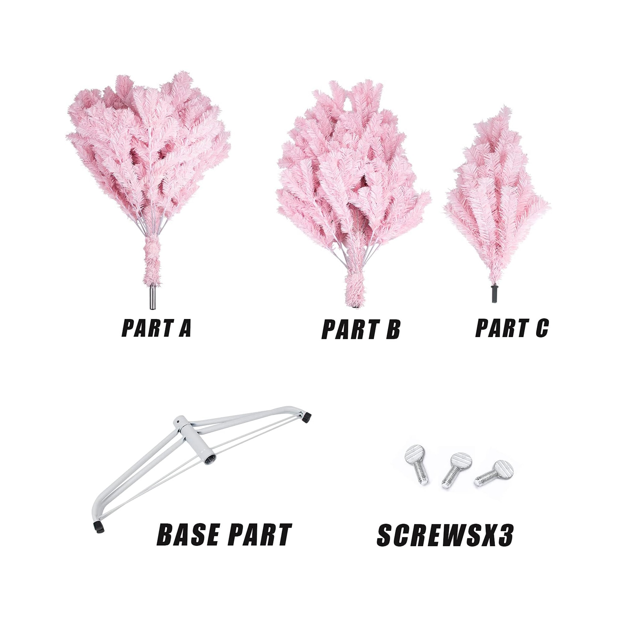 LOVMOR SF-M-W2710P233320 Artificial-Christmas-Trees - View #5