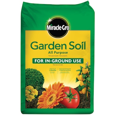 Miracle-Gro All Purpose for In-Ground Use 0.75-cu ft Garden Soil Lowes.com