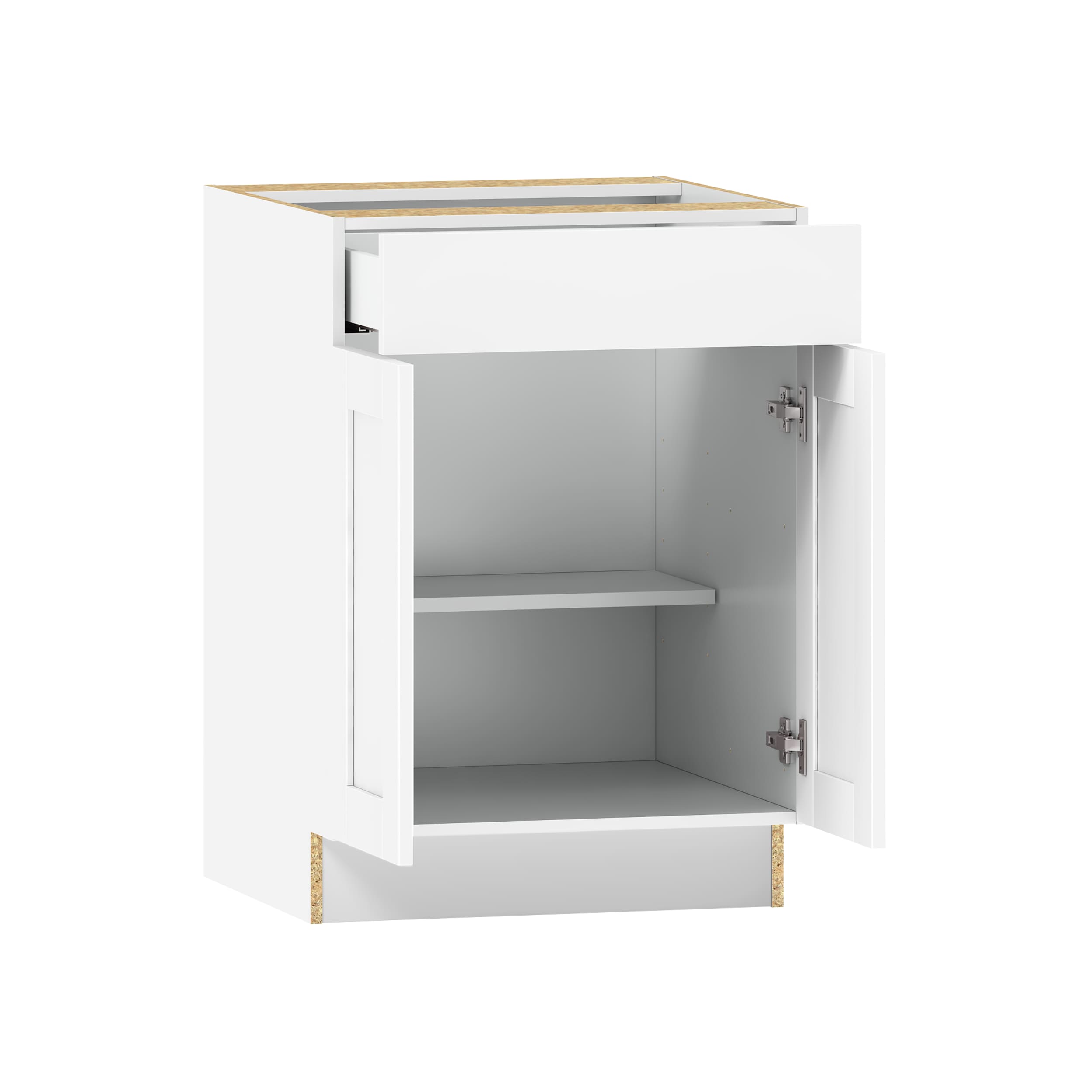 Hugo&Borg Canora 24-in W x 34.5-in H x 24.75-in D Canora White Door and ...