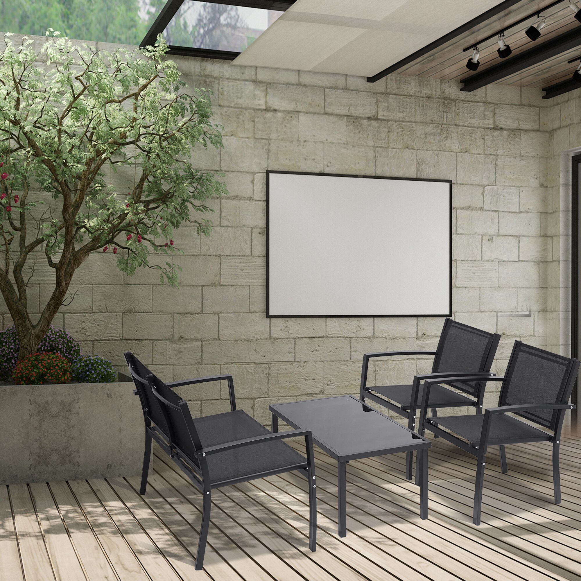 Flynama YC-V-23226 Patio-Conversation-Sets - View #3