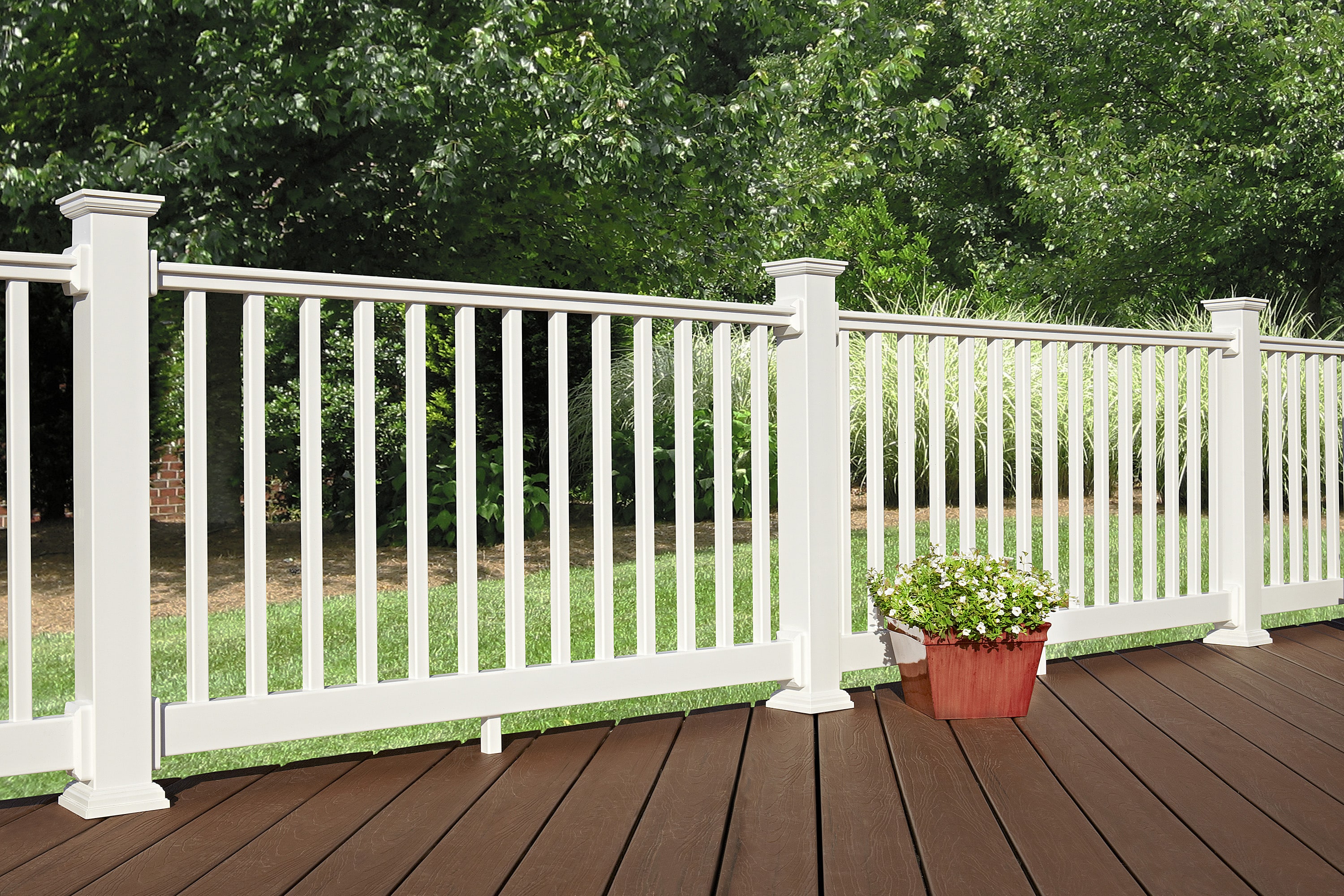 Fiberon BAL SQ 33.5 5PK WH balusters - View #5