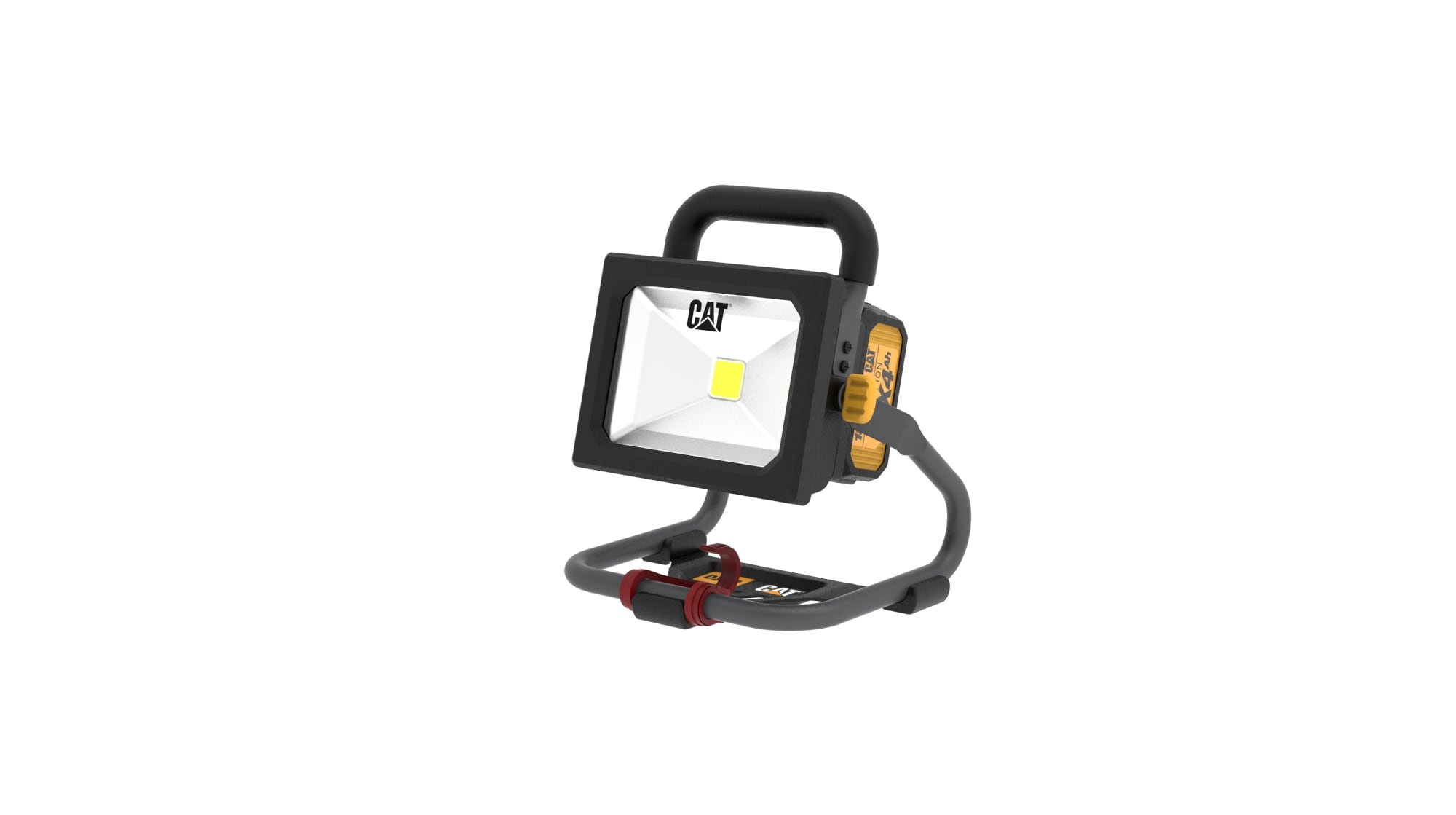 Cat 600-Lumen LED Yellow Battery-operated Rechargeable Handheld
