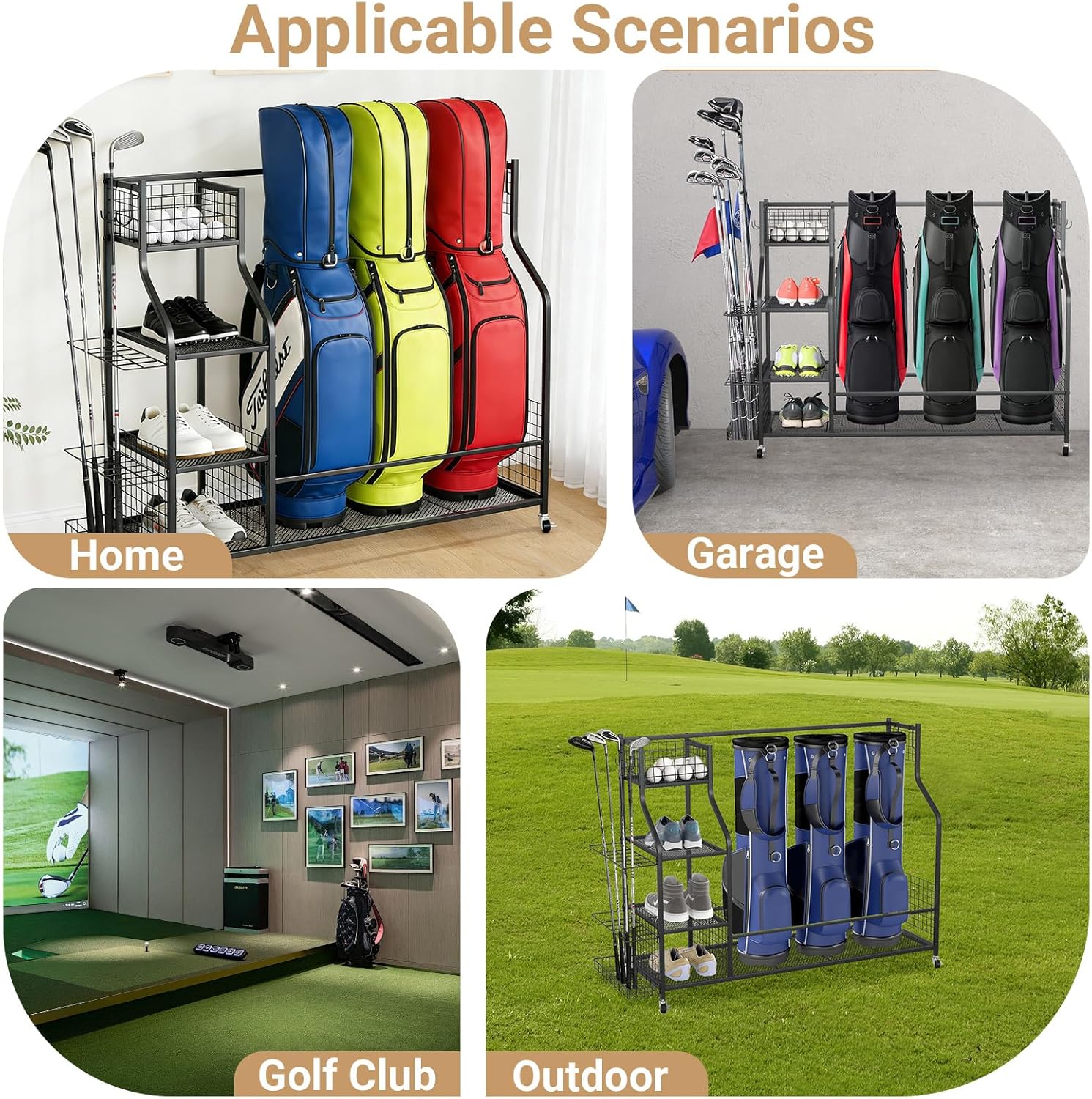 Zevemomo MZEVEG157 Golf-Gear - View #5