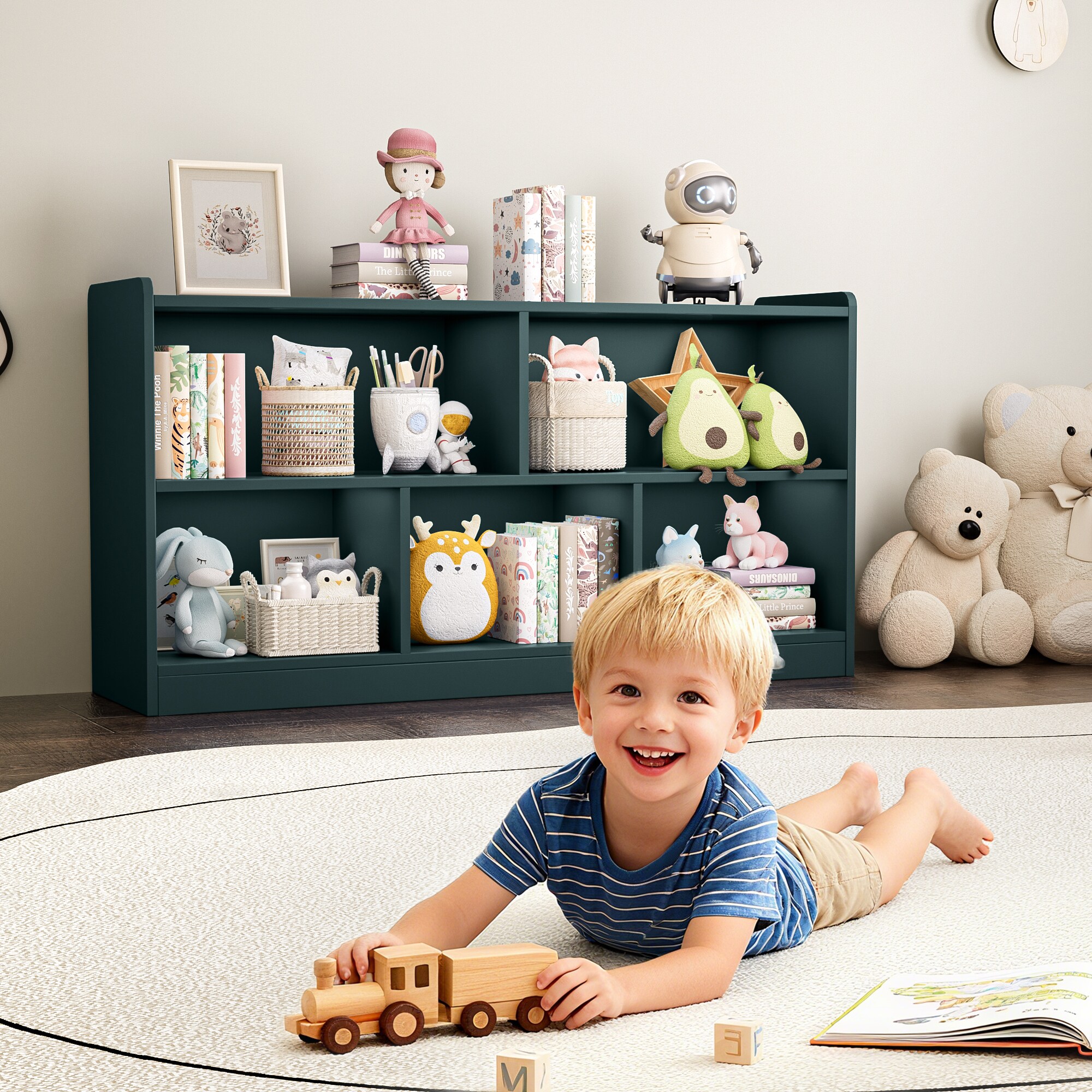 LOVMOR SF-Y-CWG-G Kids-Bookcases - View #3