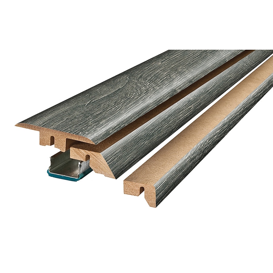 SimpleSolutions 2.37-in x 78.7-in MDF 4-n-1 Floor Moulding SimpleSolutions 2.37-in x 78.7-in MDF 4-n-1 Floor Moulding