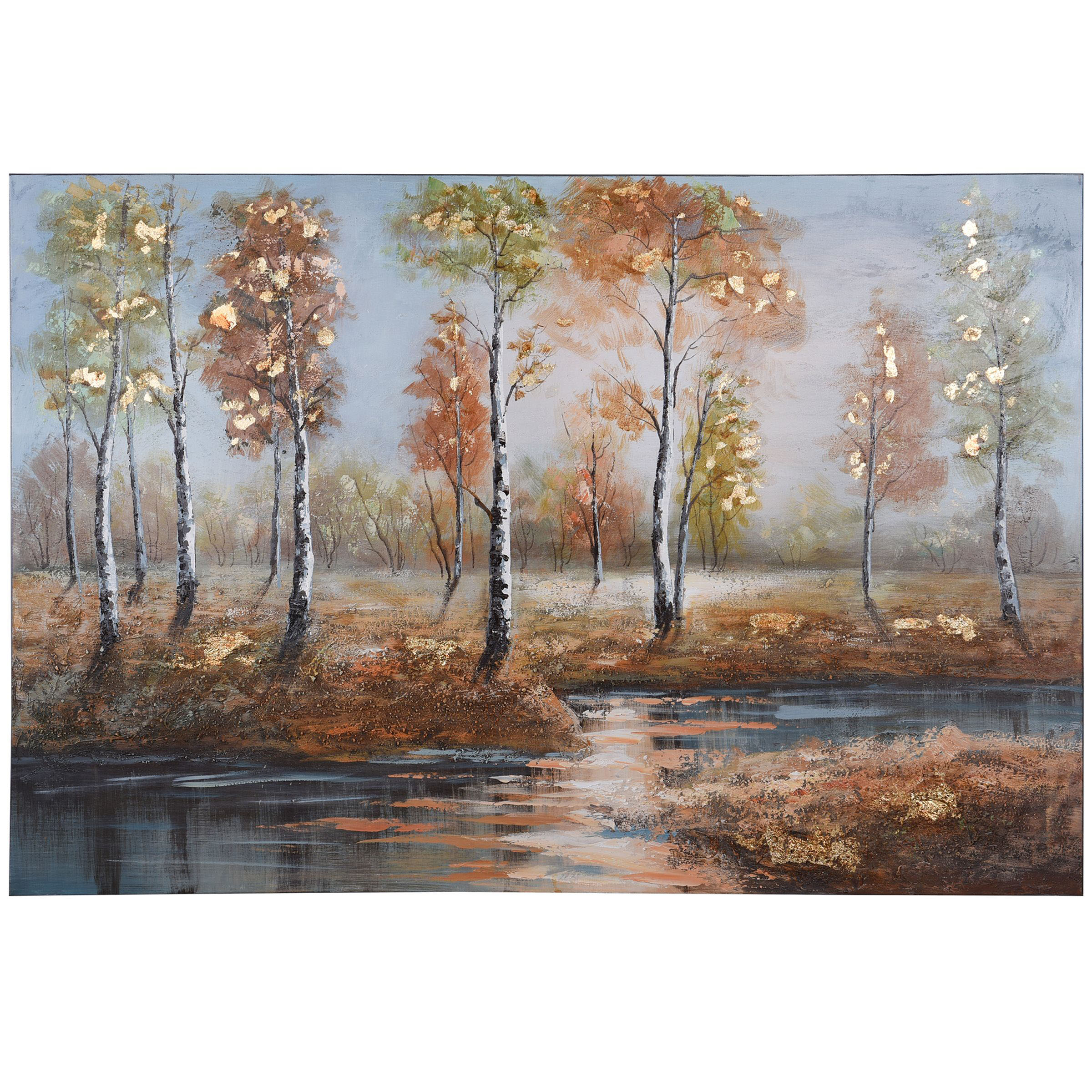 StyleCraft Home Collection WI33766DS 60-in H x 2-in W Landscape Wood Print