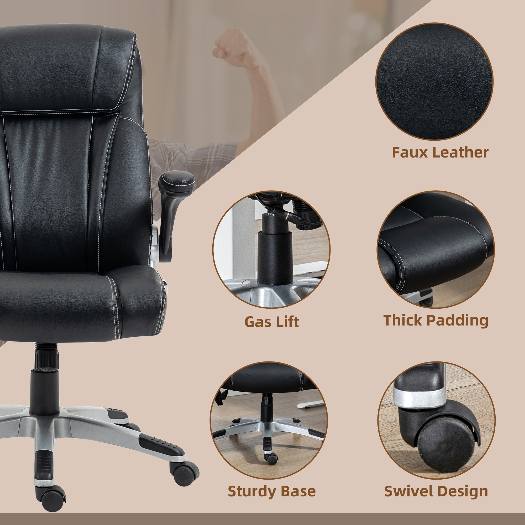 Sumyeg BHF-161YE Office-Chairs - View #5