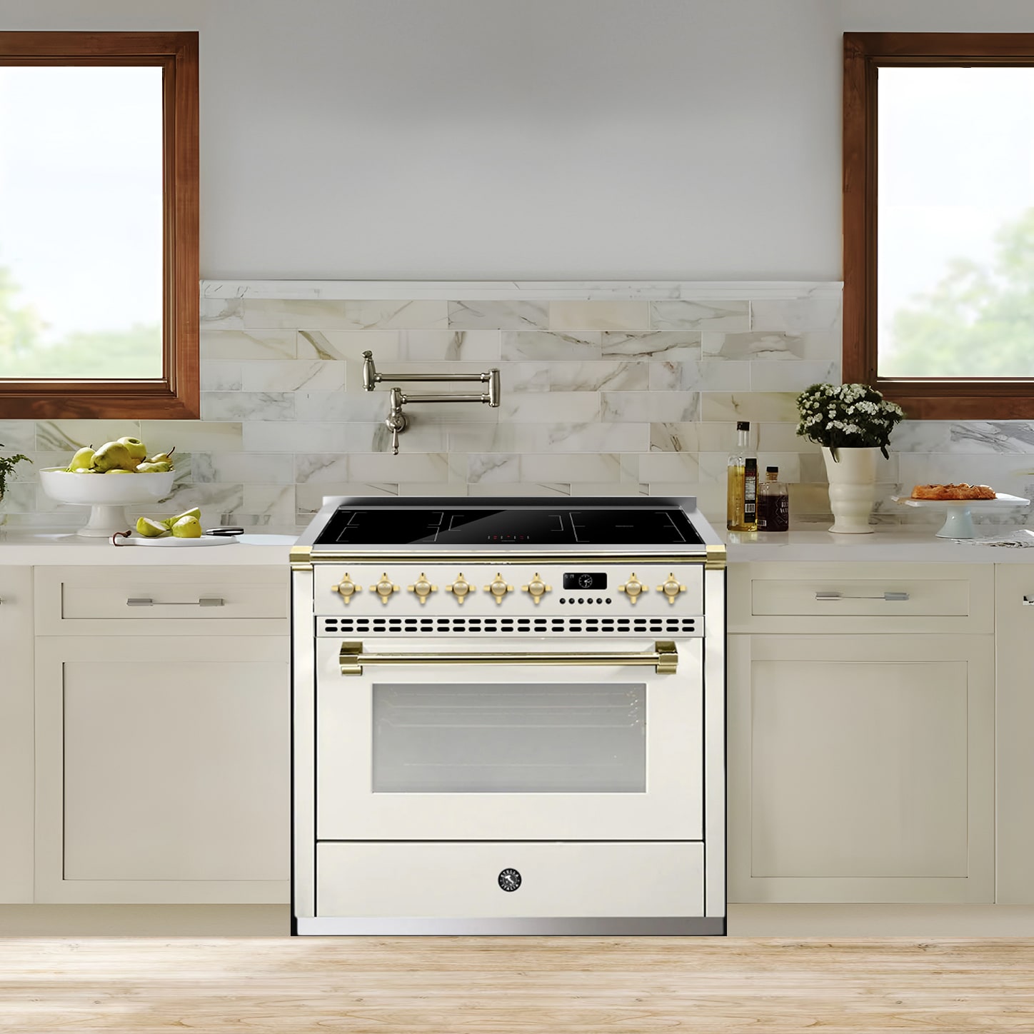 Hallman HSRI36BSAW Freestanding-Electric-Ranges - View #2
