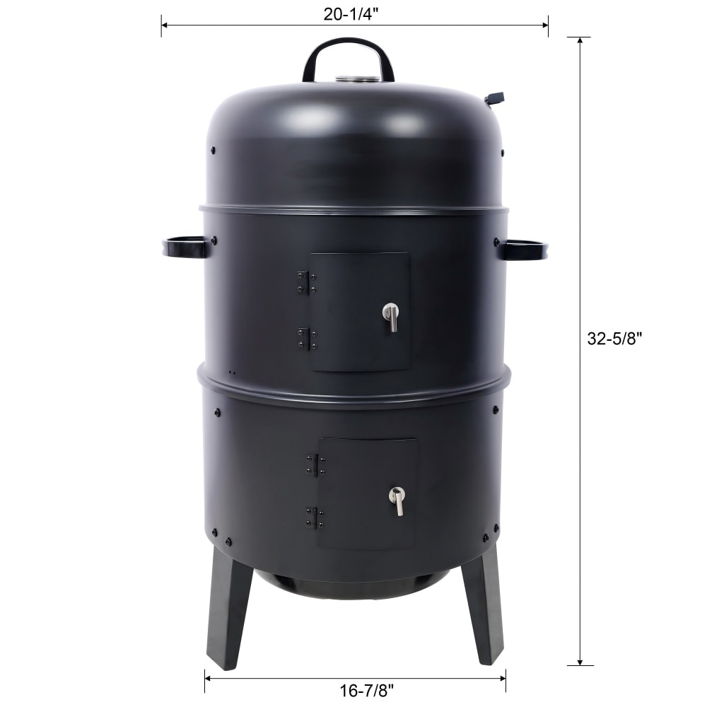 YOSIMFUR DJYC-W465P216802 Charcoal-Smokers - View #3