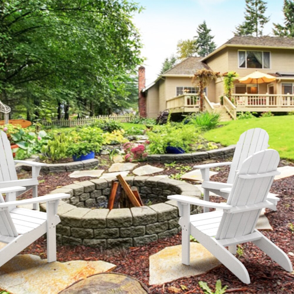 PolyTeak ELEM-TRN-WHT Patio-Chairs - View #6