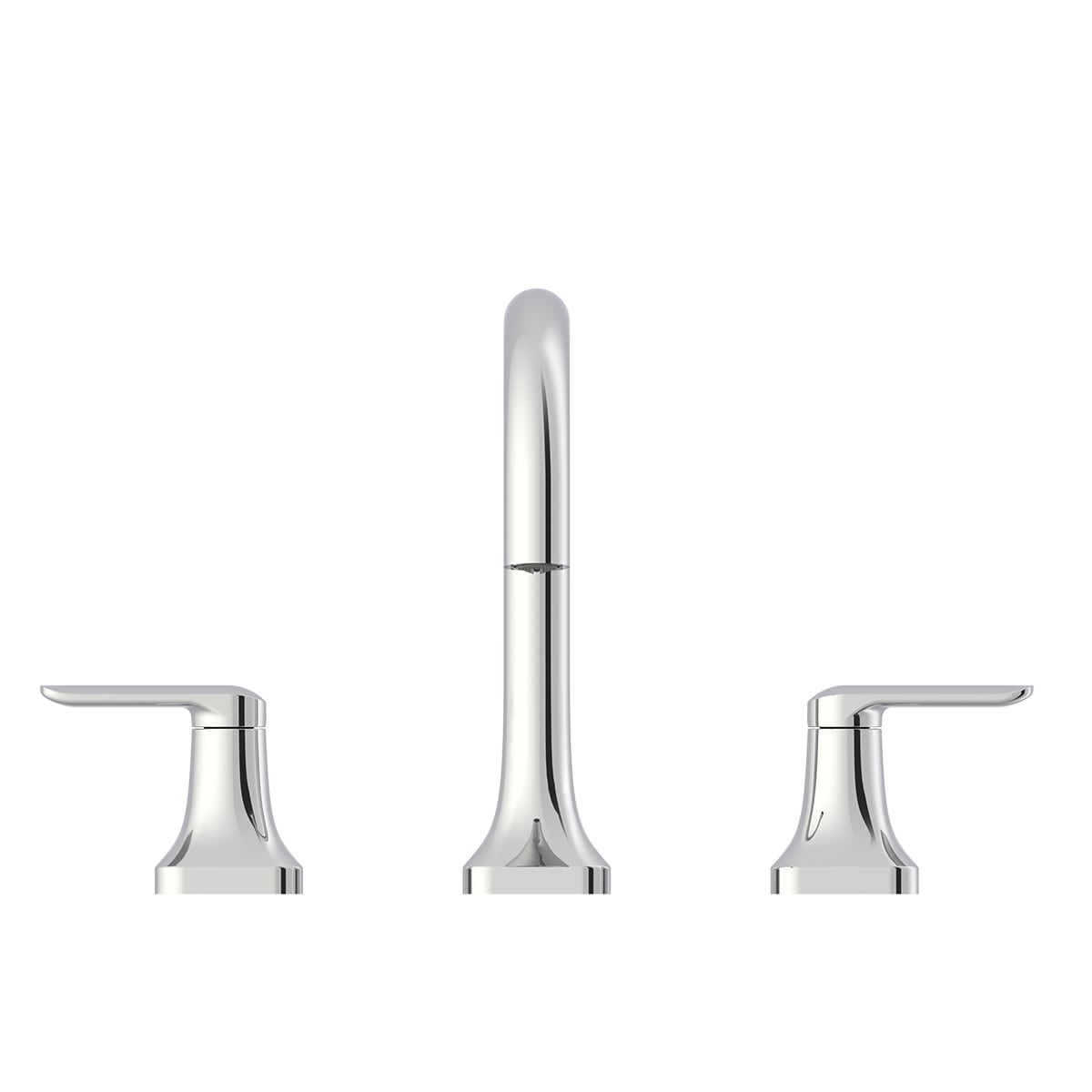 allen + roth Dunmore Chrome Widespread 2-Handle WaterSense Bathroom ...