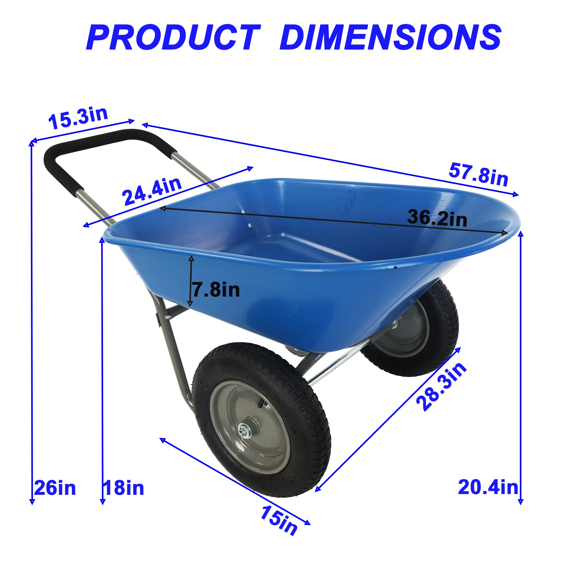 Maocao Hoom JLP331542 wheelbarrow - View #7