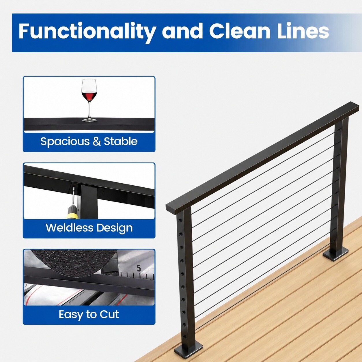 Aoibox LABEA87T Interior-Stairpart-Railing - View #3